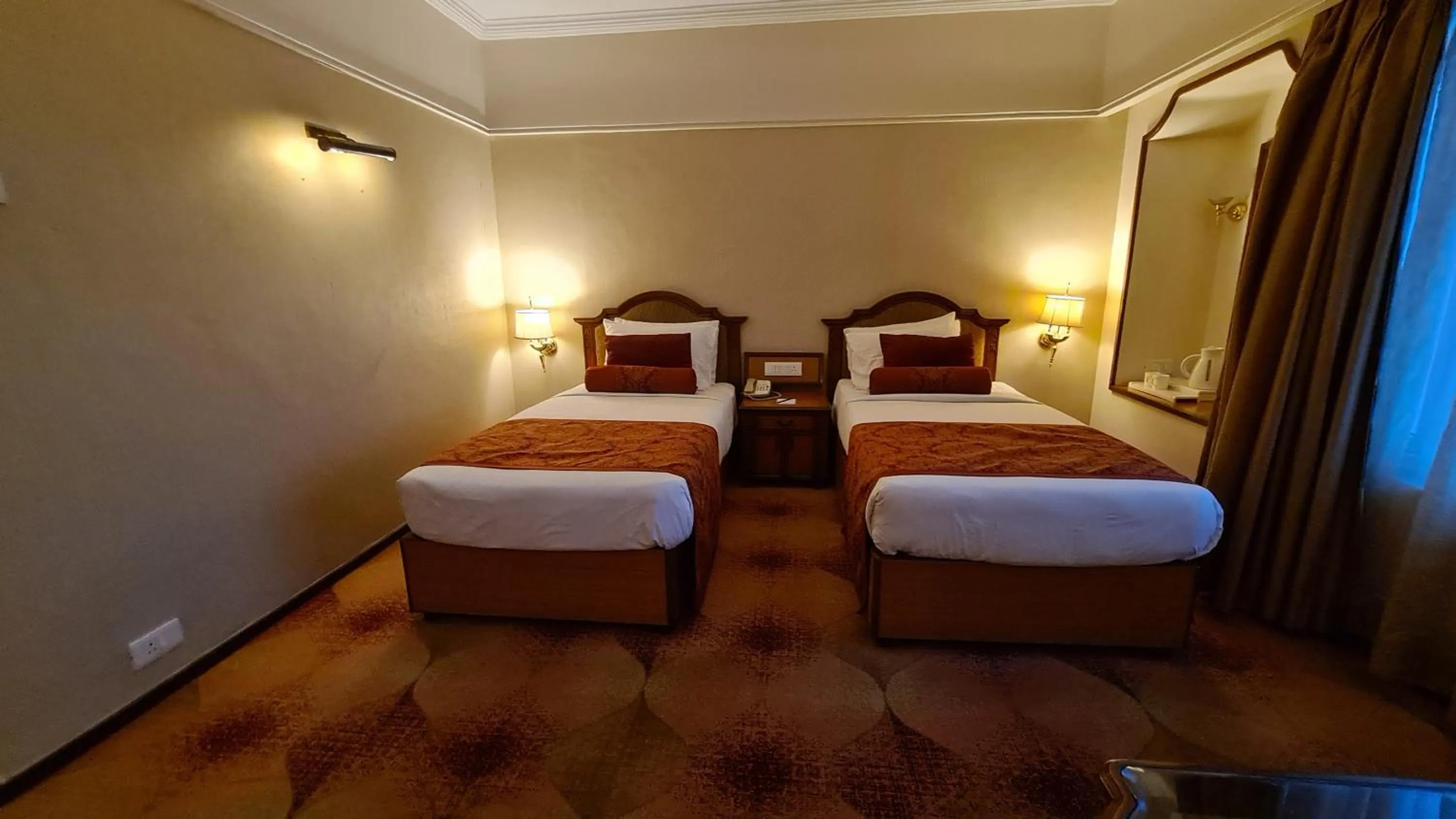 Bedroom, Bed in Pride Premier Pune