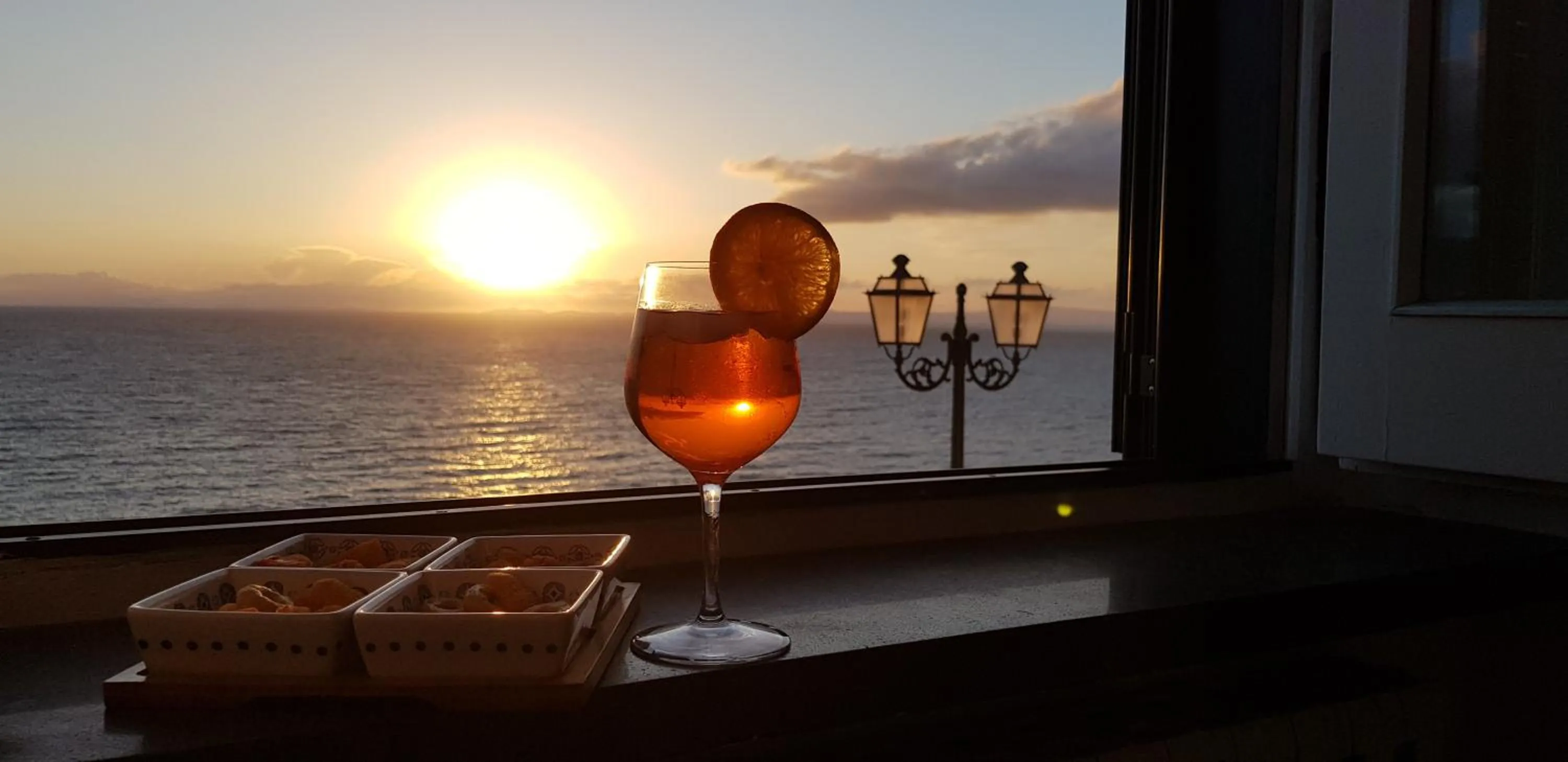 Food in Villa Caruso