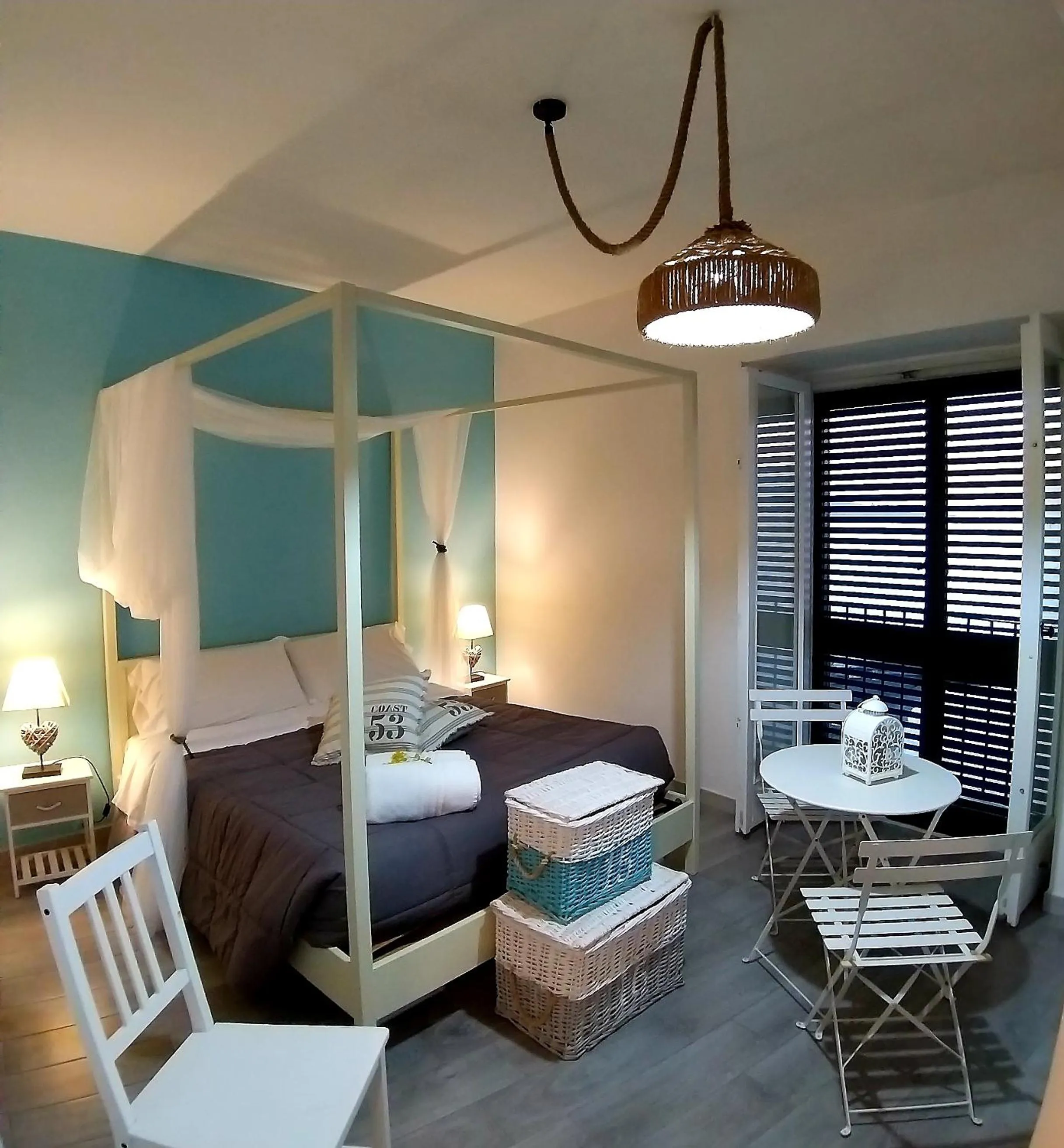 Balcony/Terrace, Bed in Villa Caruso