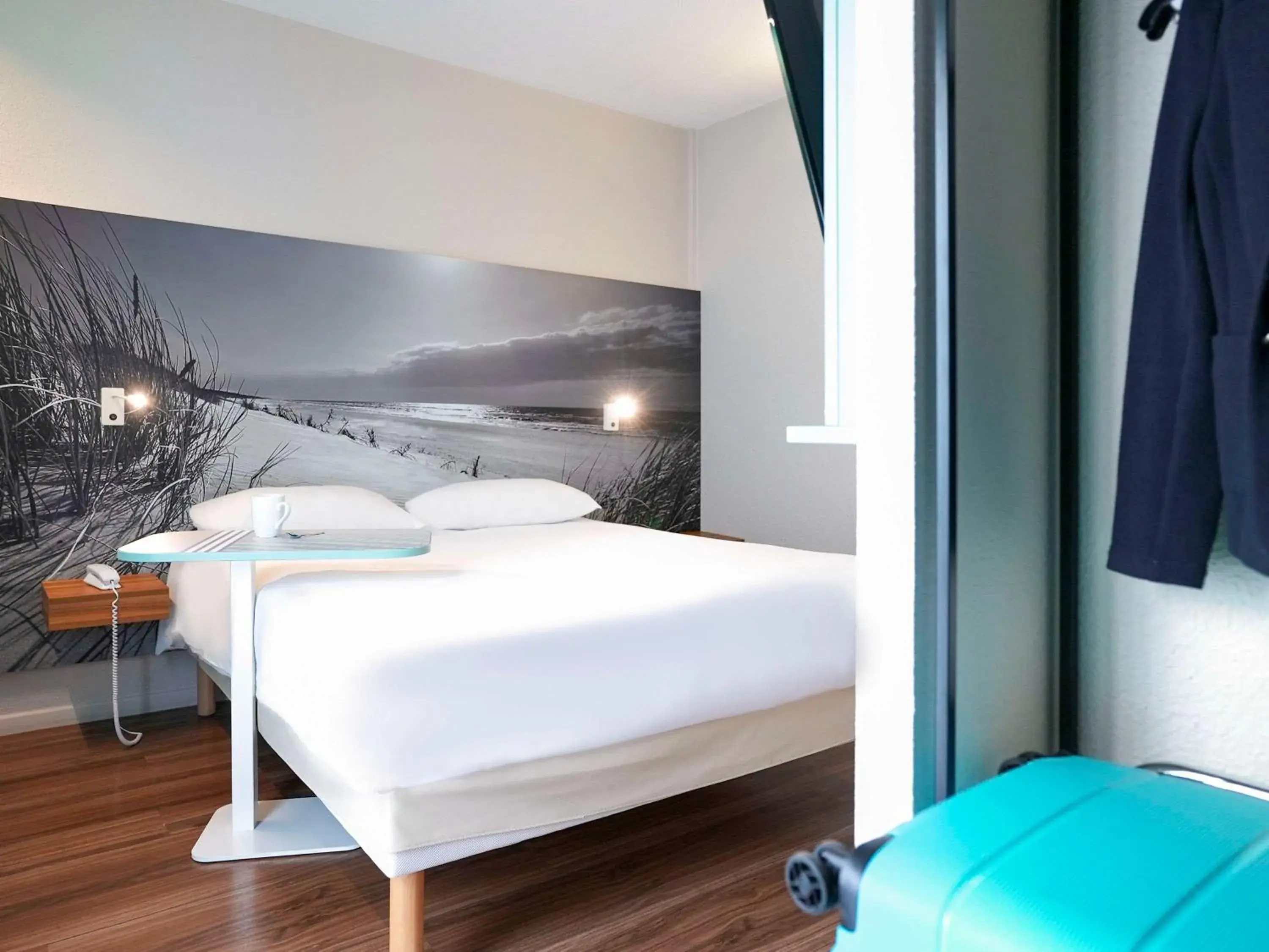 Bedroom, Bed in ibis Styles Quimper Bedroom, Bed in ibis Styles Quimper