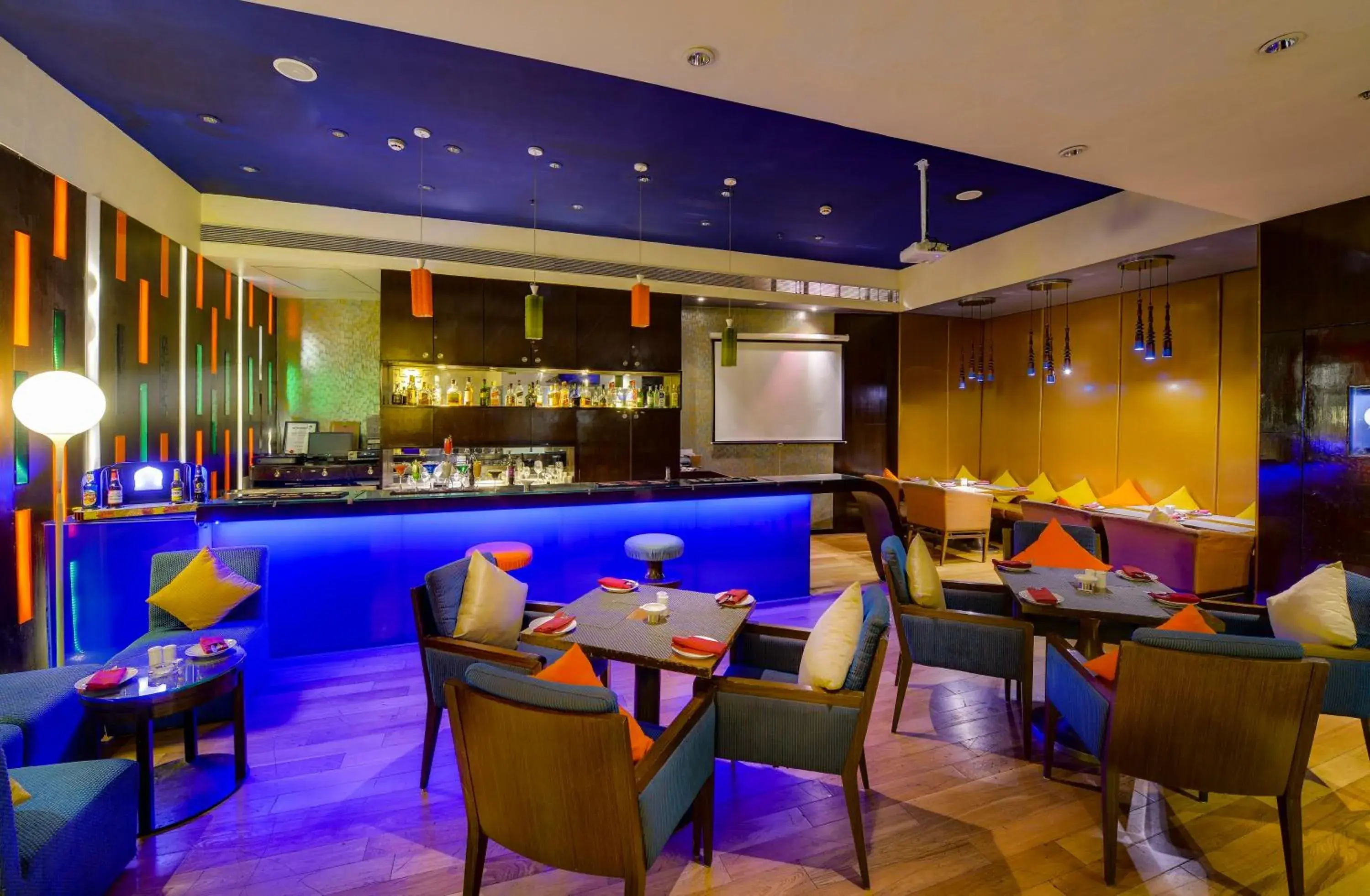 Lounge or bar in Pride Premier Bengaluru Lounge or bar in Pride Premier Bengaluru