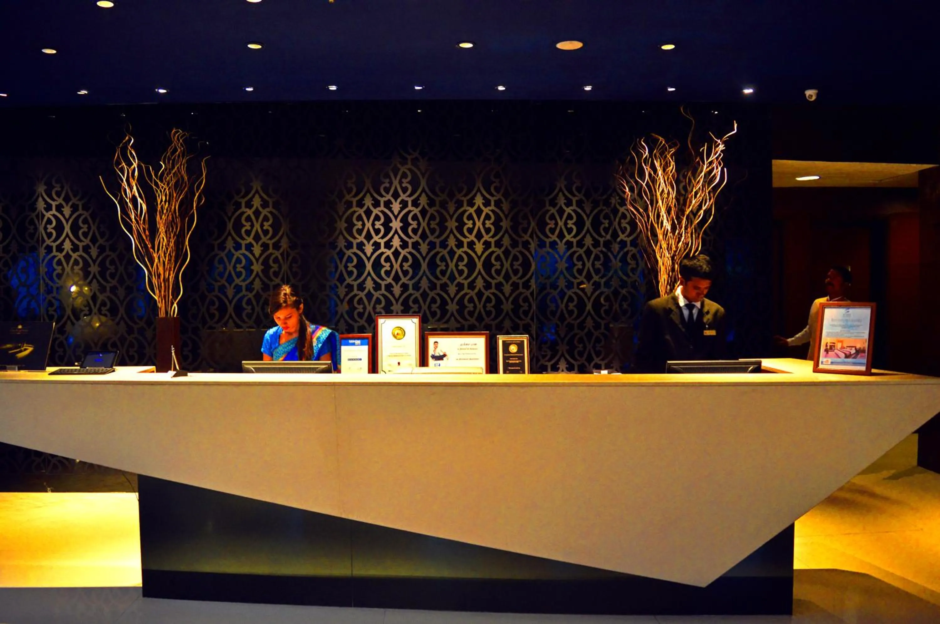 Lobby or reception in Pride Premier Bengaluru