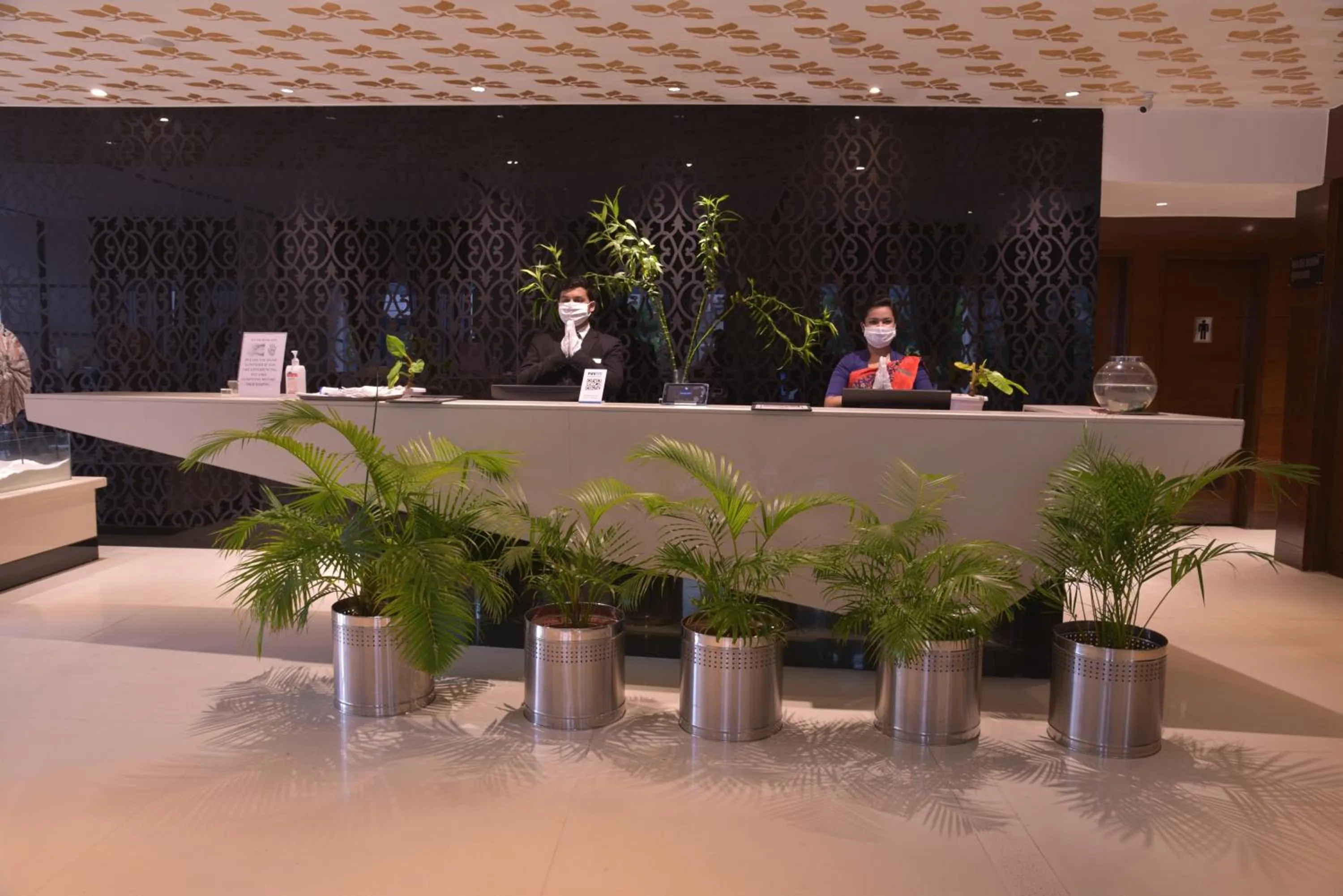 Lobby or reception in Pride Premier Bengaluru