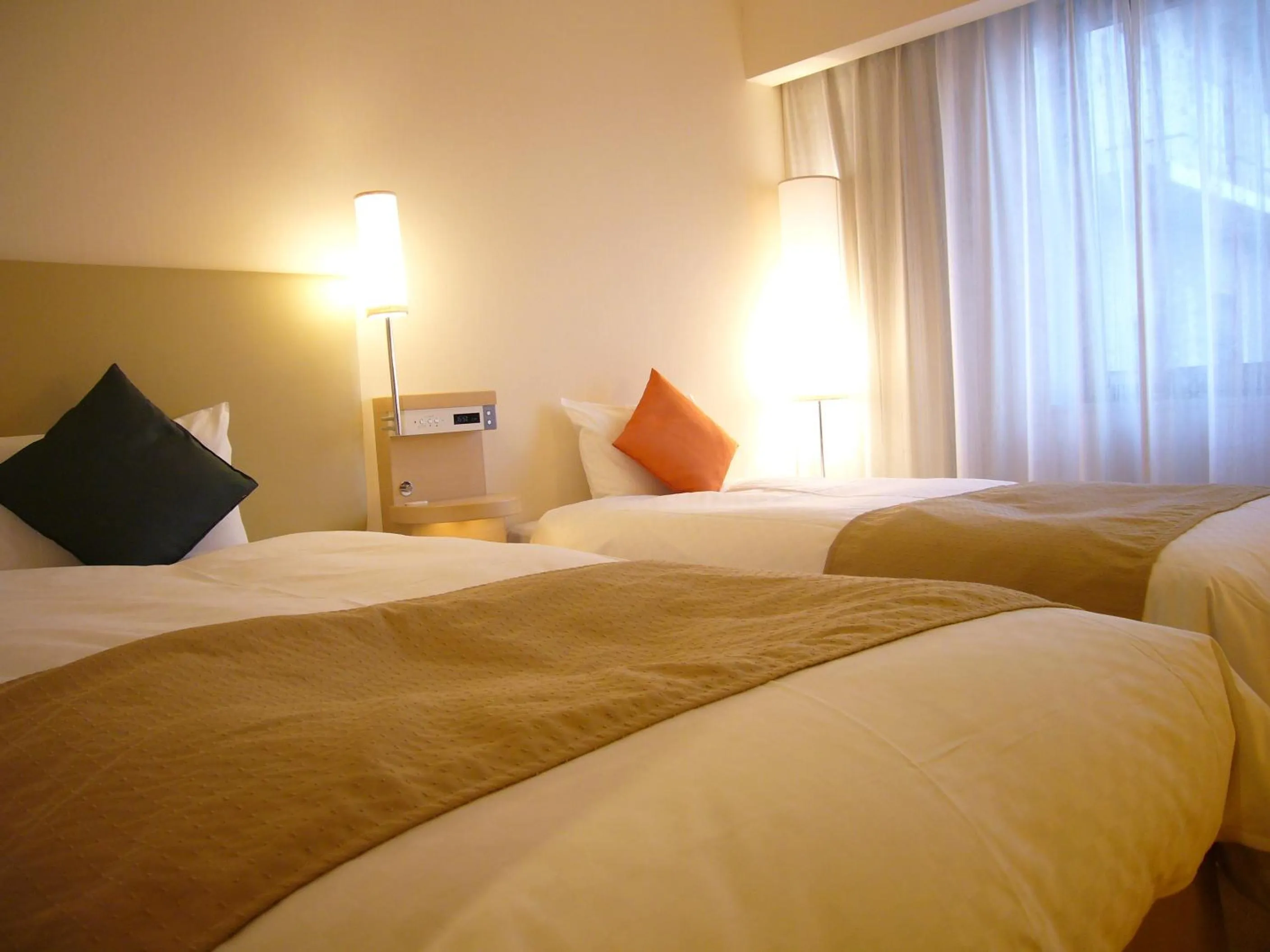 Bed in City Plaza Osaka