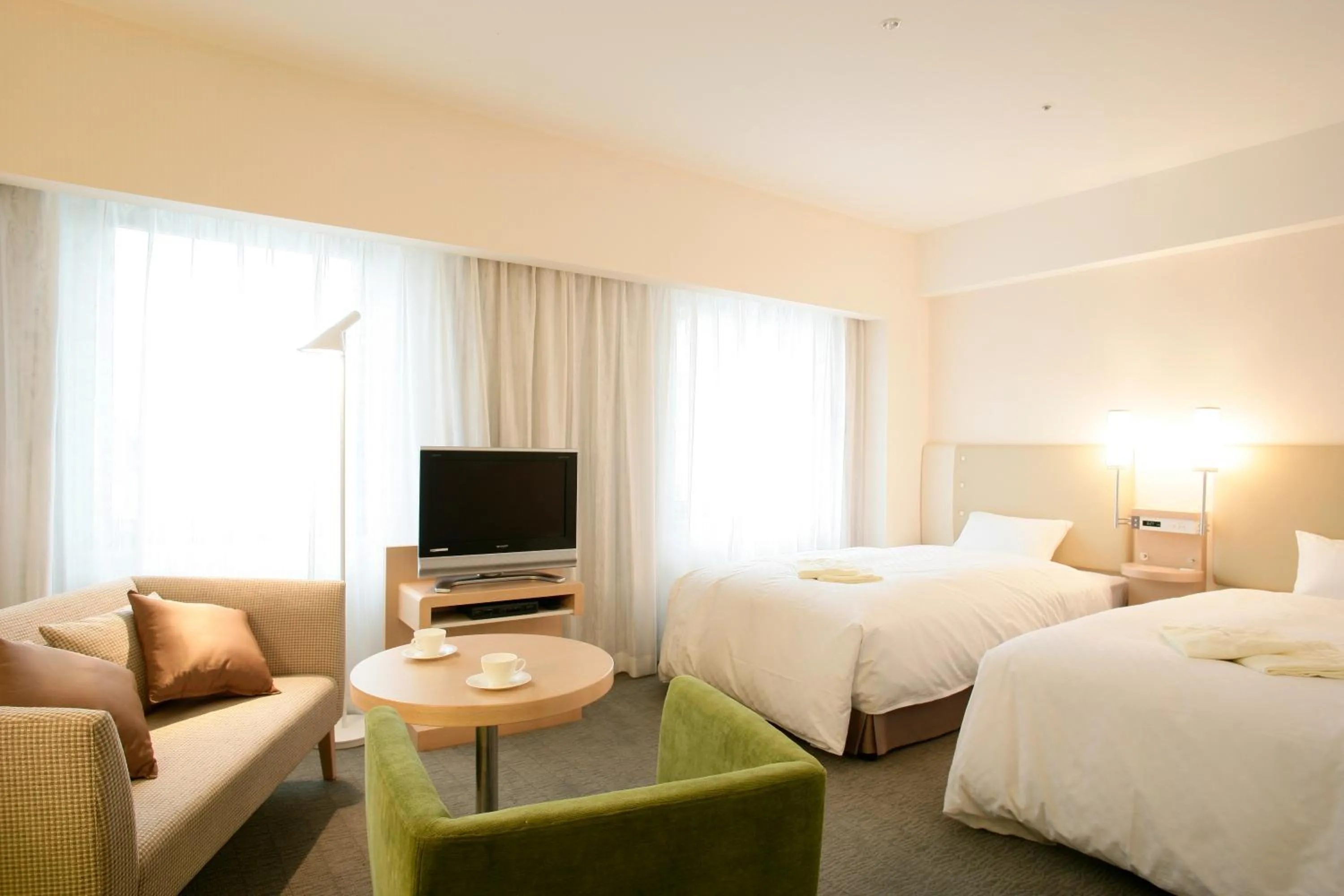 Photo of the whole room, Bed in City Plaza Osaka