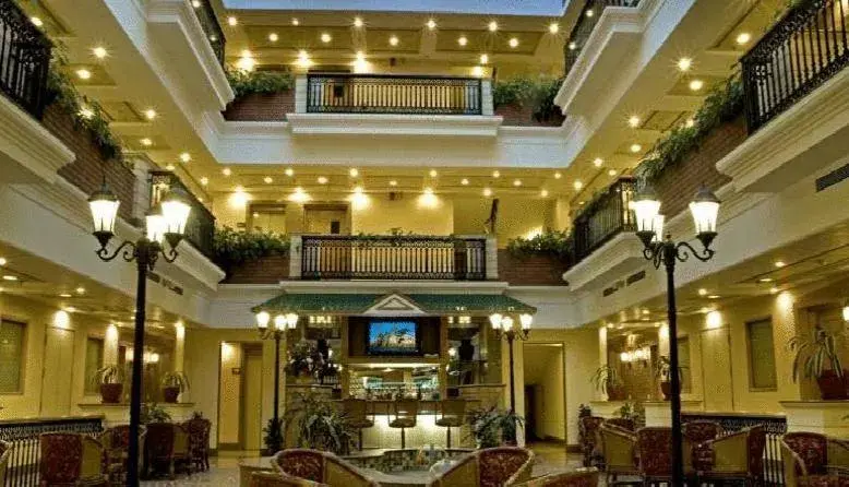 Lobby or reception in Savoy Suites Noida Lobby or reception in Savoy Suites Noida