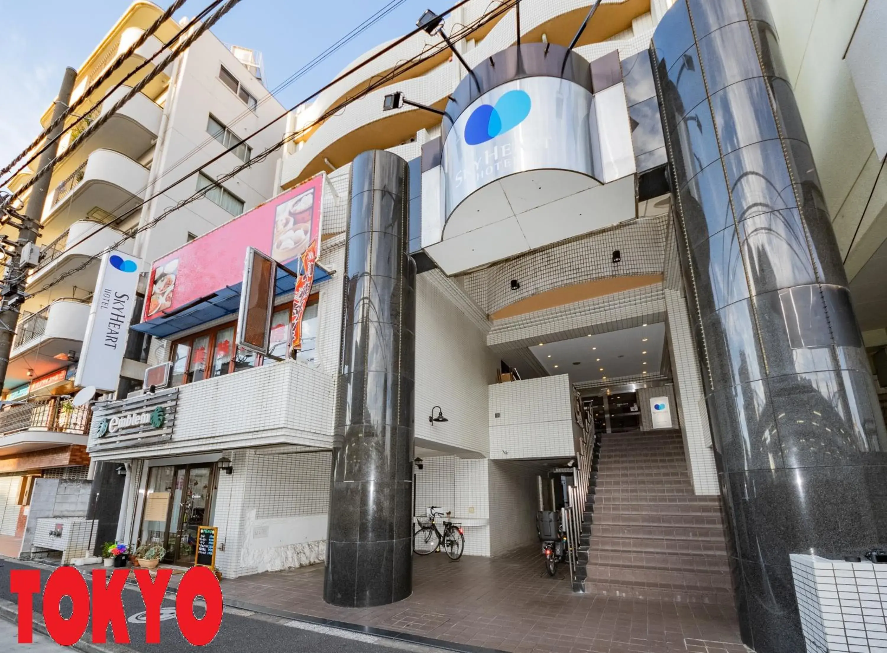 Property building in Sky Heart Hotel Koiwa Property building in Sky Heart Hotel Koiwa