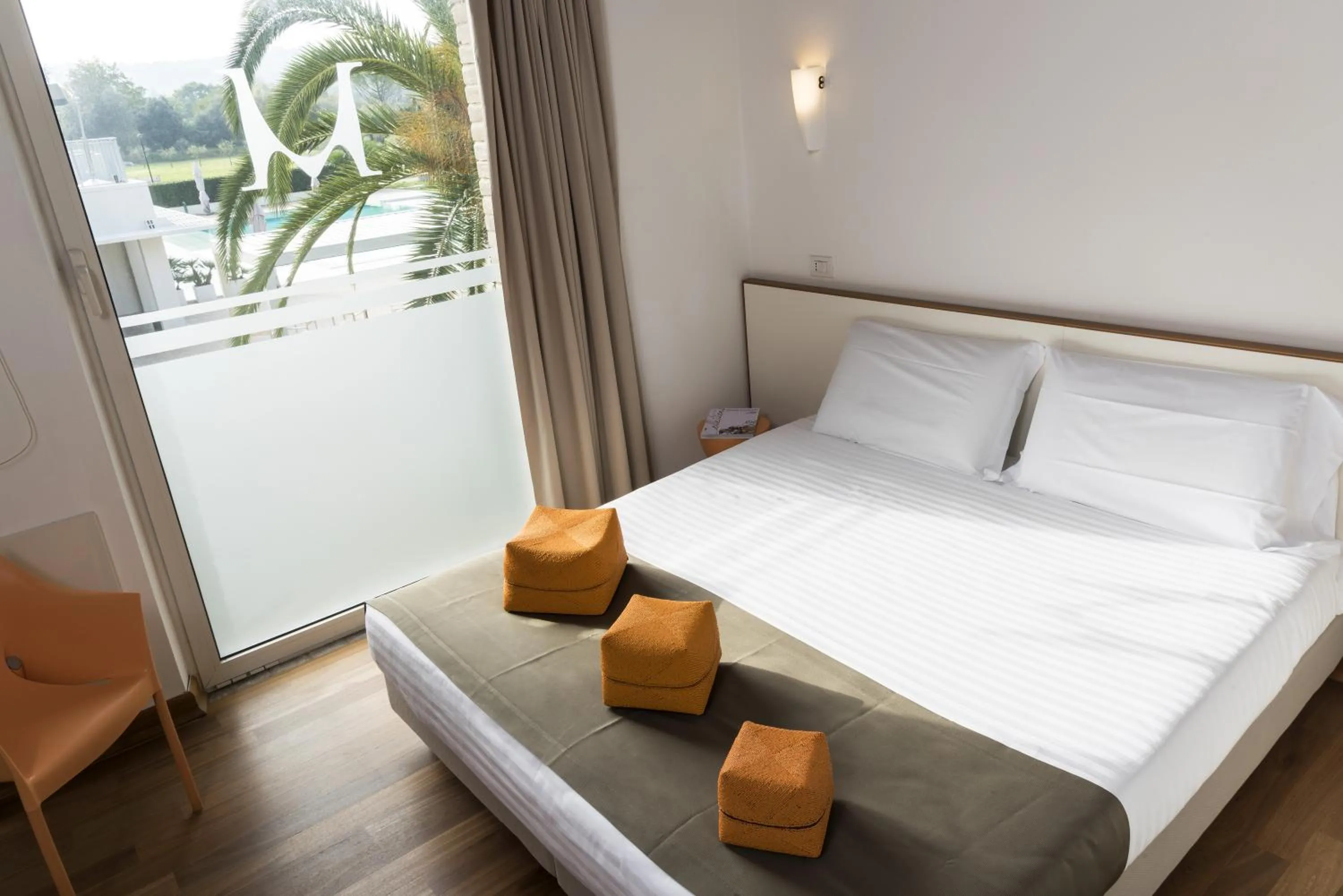 Photo of the whole room, Bed in Finis Africae Hotel