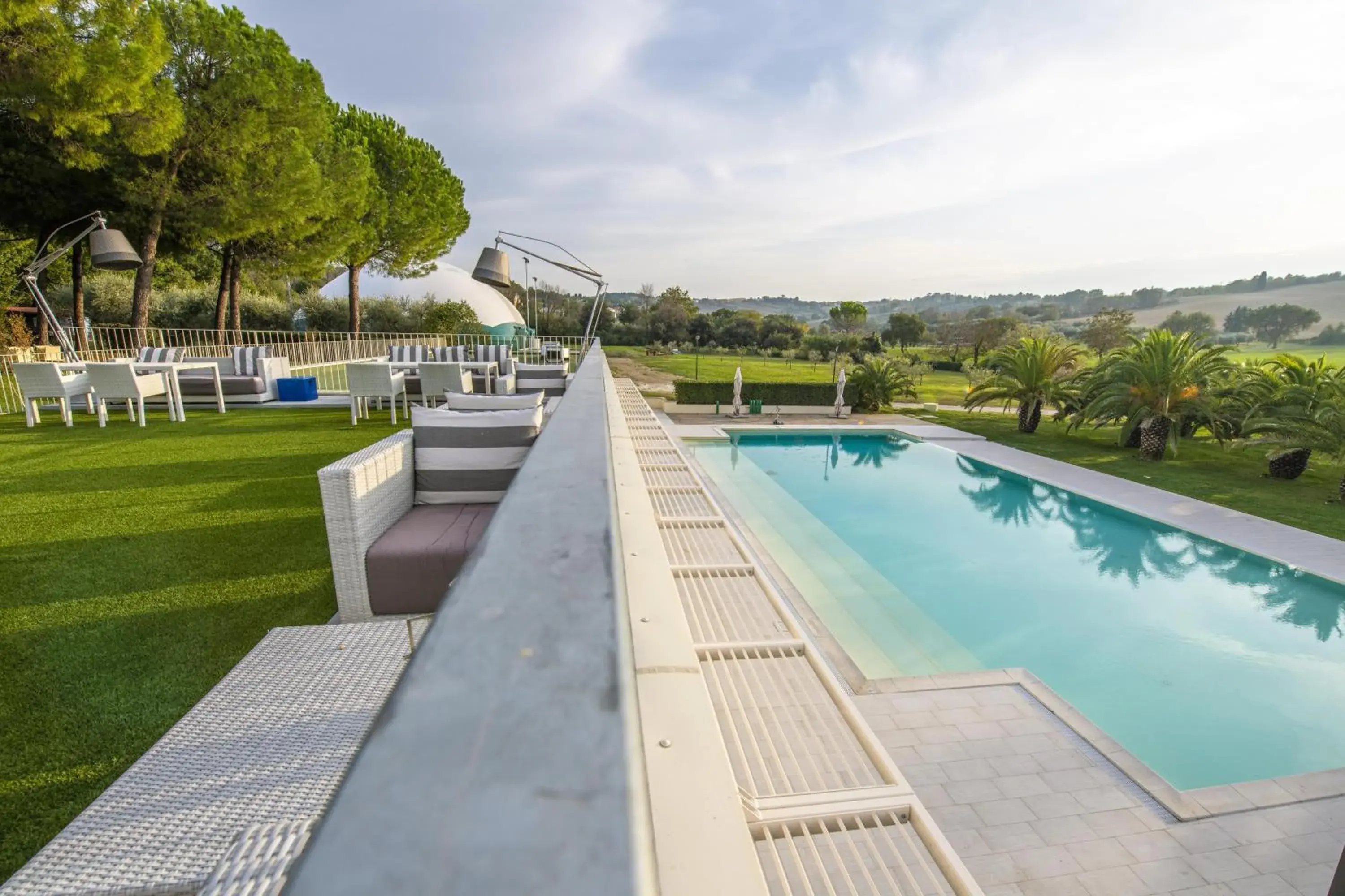 Swimming pool in Finis Africae Hotel Swimming pool in Finis Africae Hotel