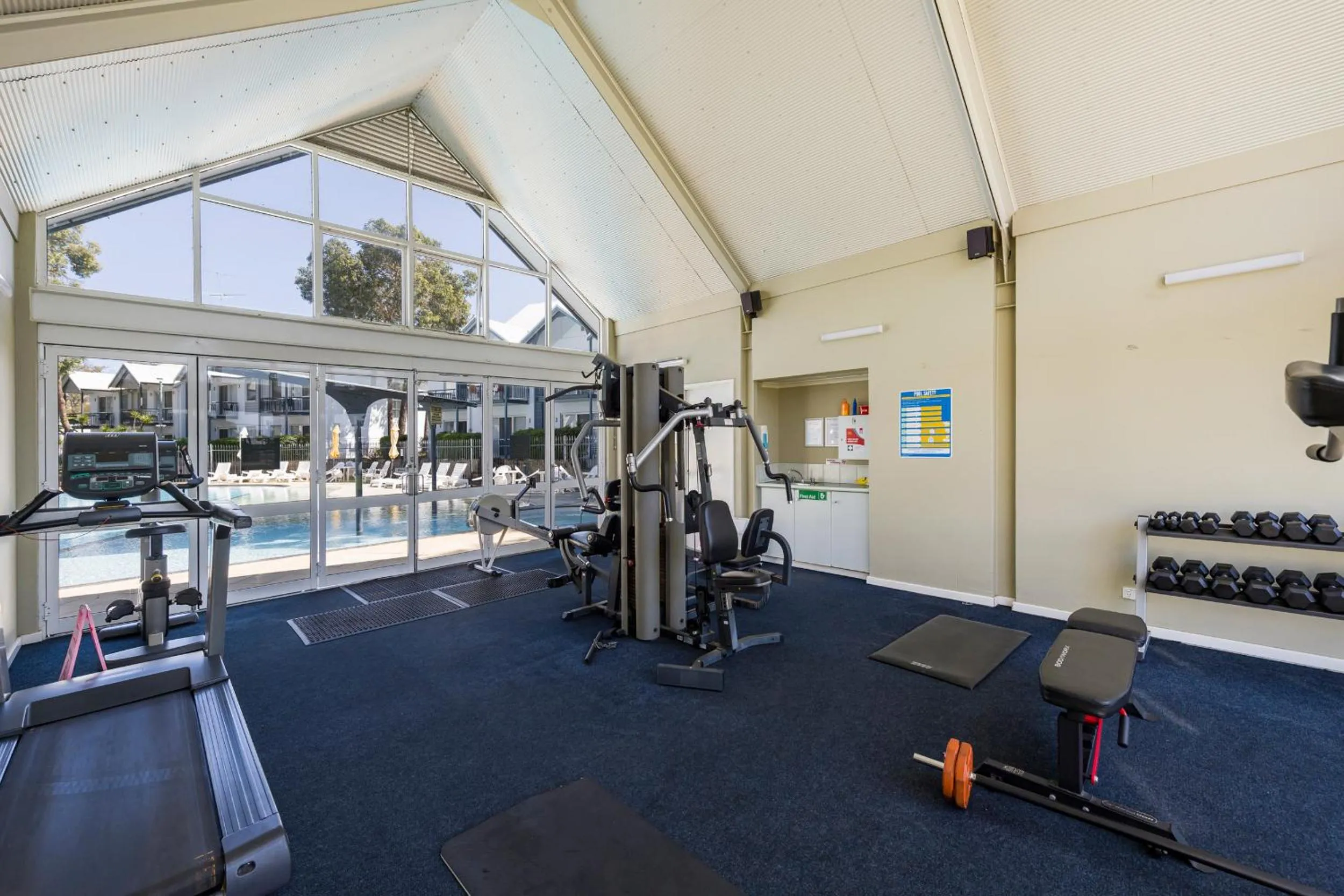 Fitness centre/facilities in Mandurah Quay Resort