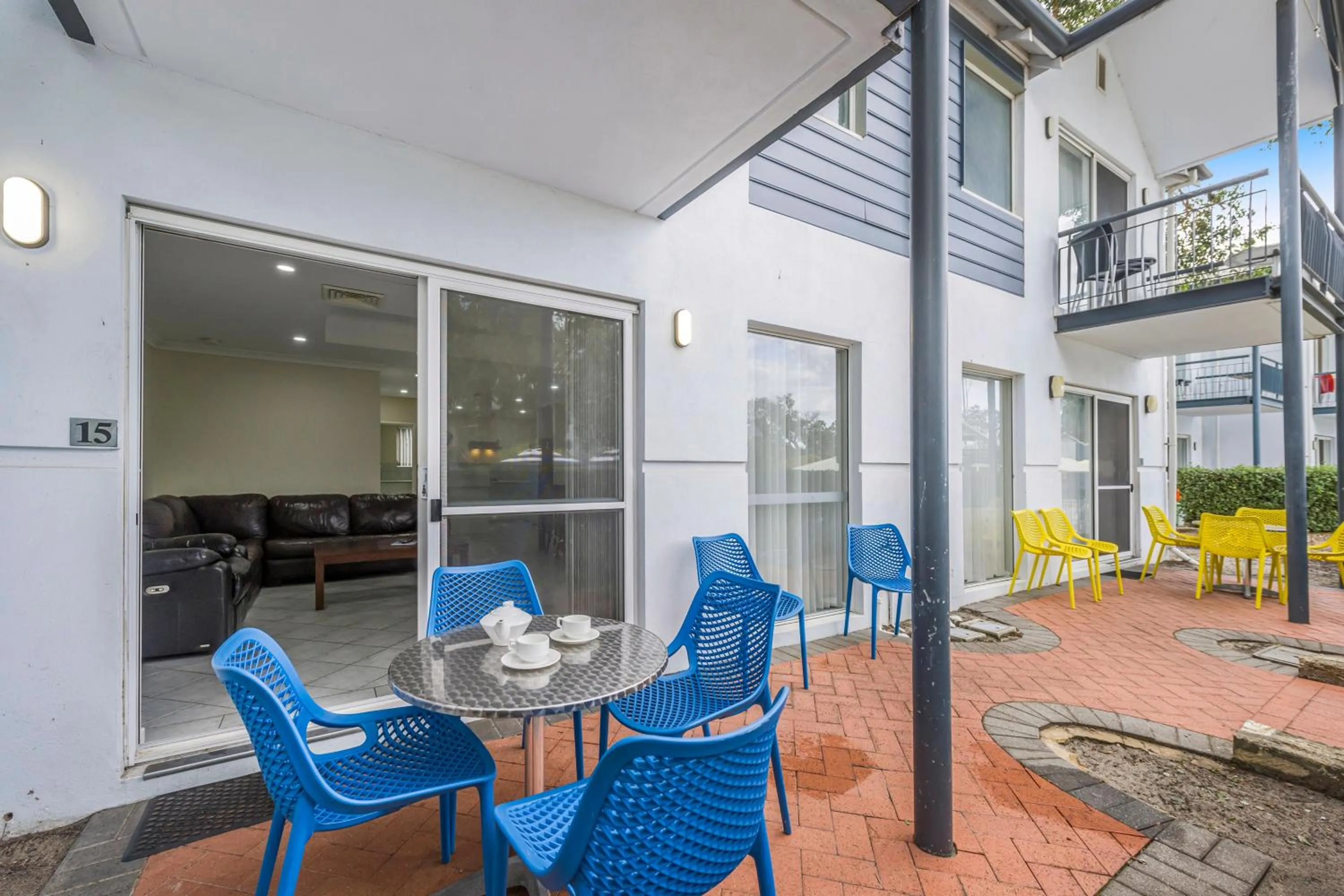 Patio in Mandurah Quay Resort
