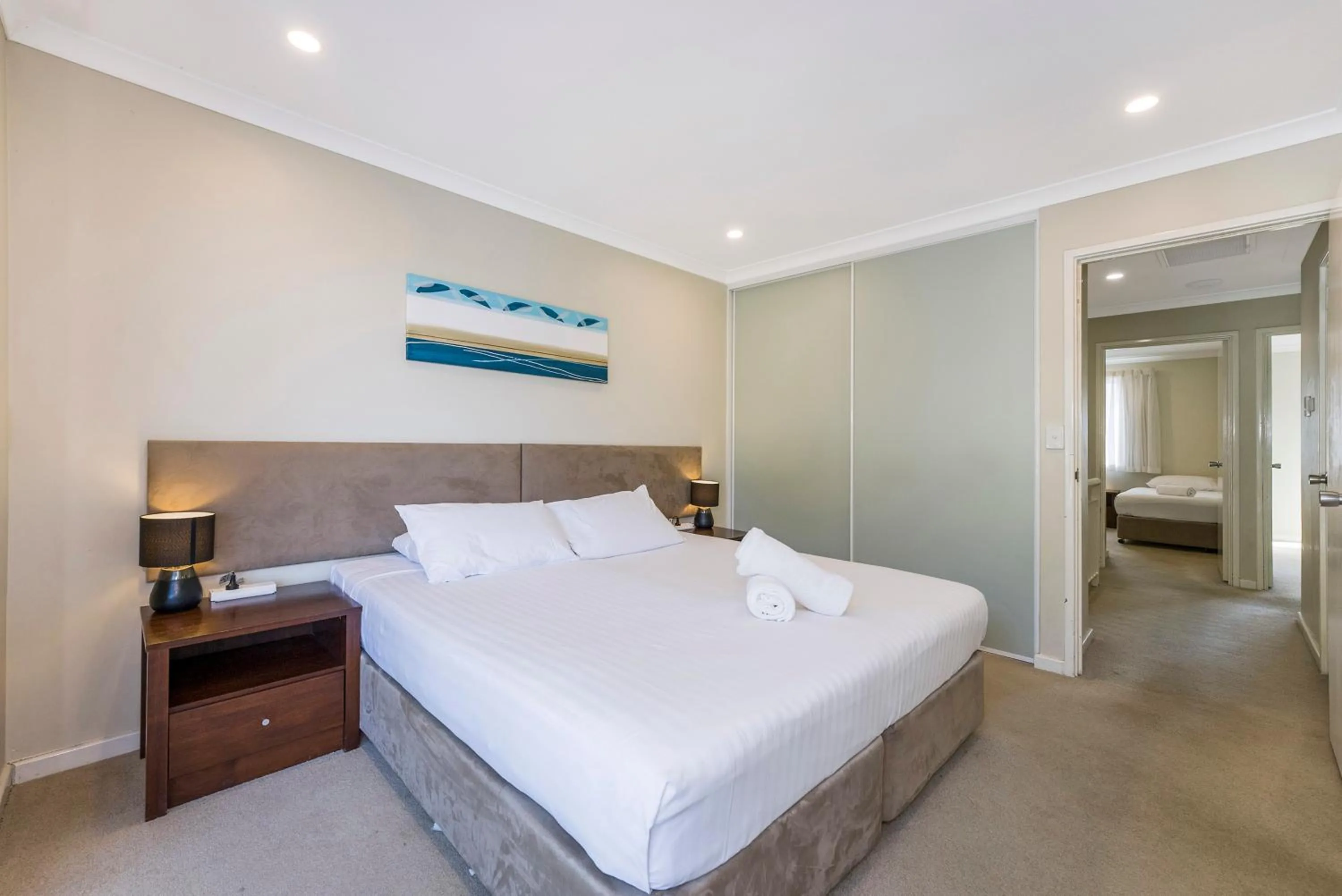 Bed in Mandurah Quay Resort
