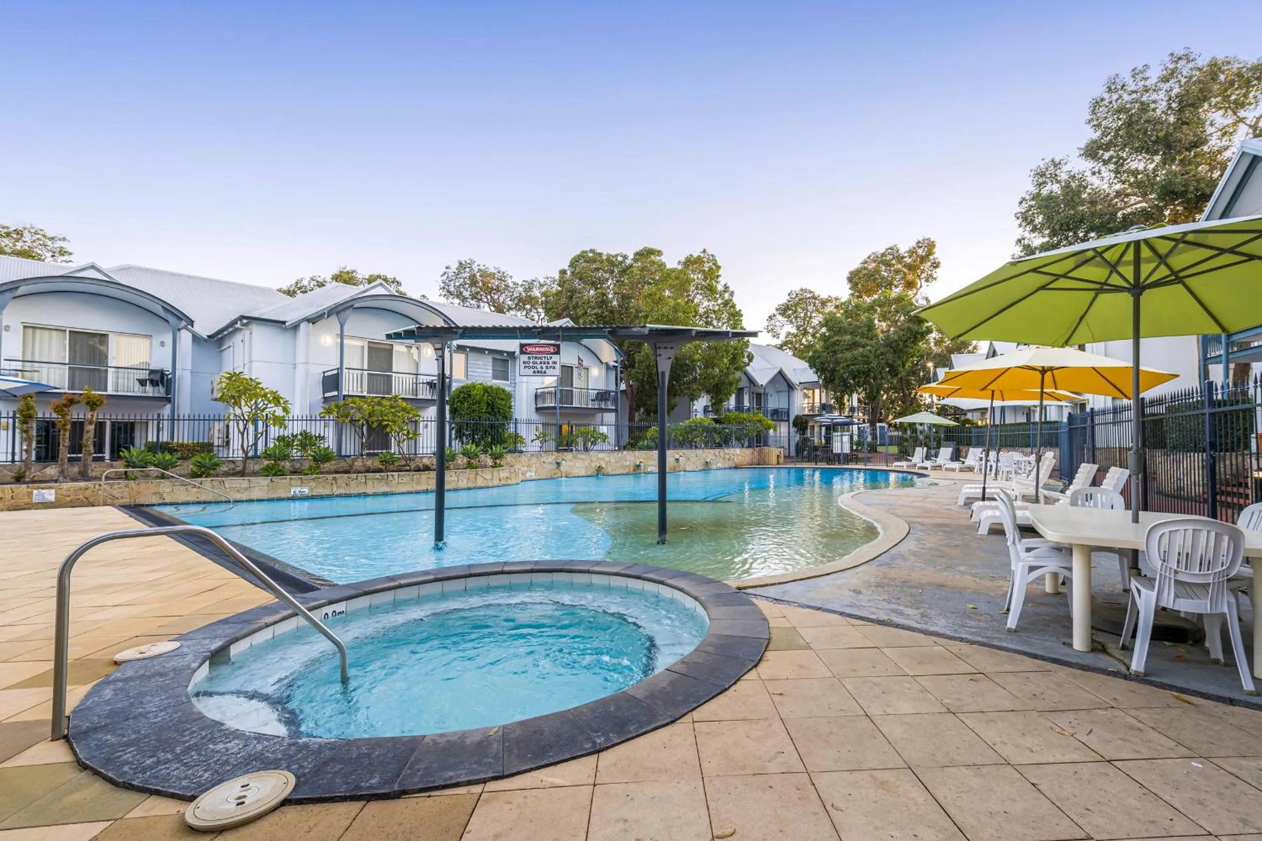 Garden in Mandurah Quay Resort