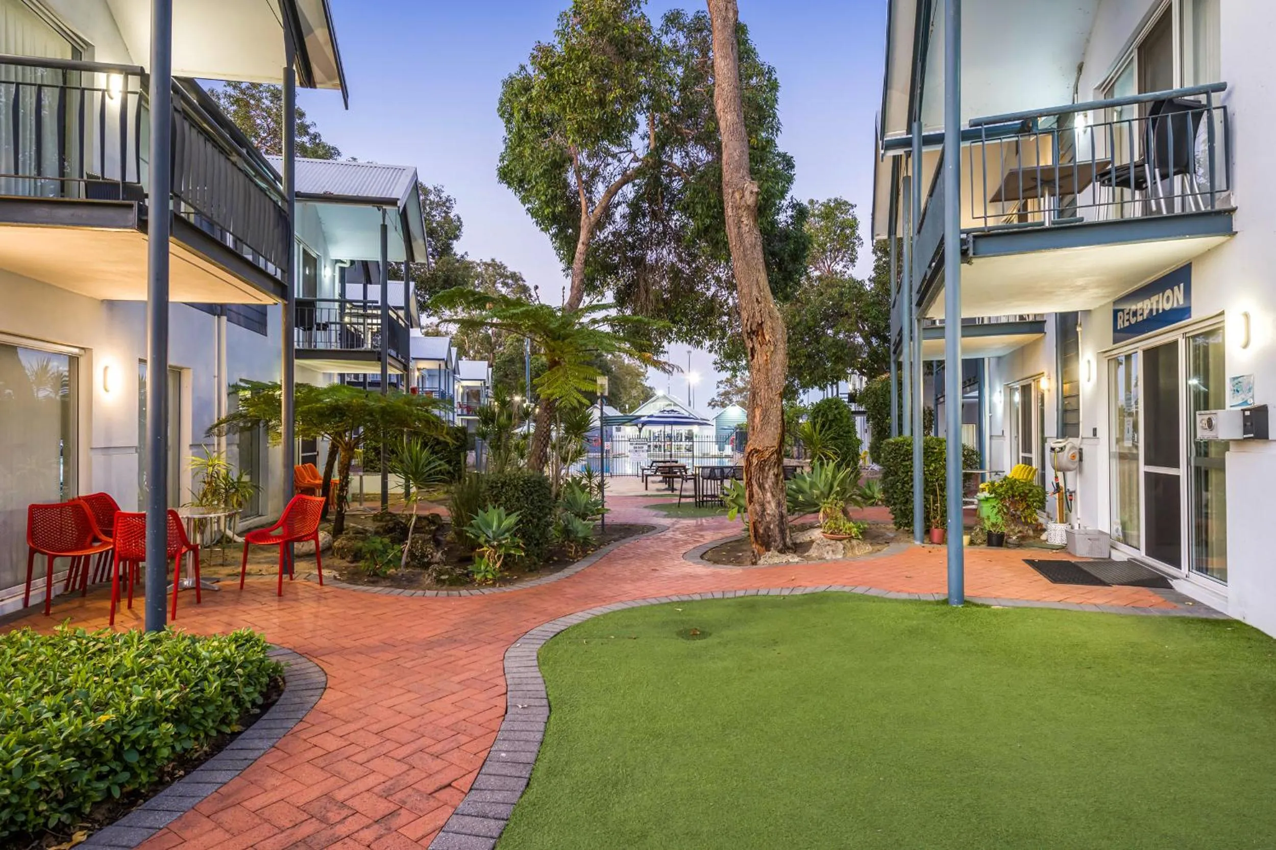 Garden in Mandurah Quay Resort