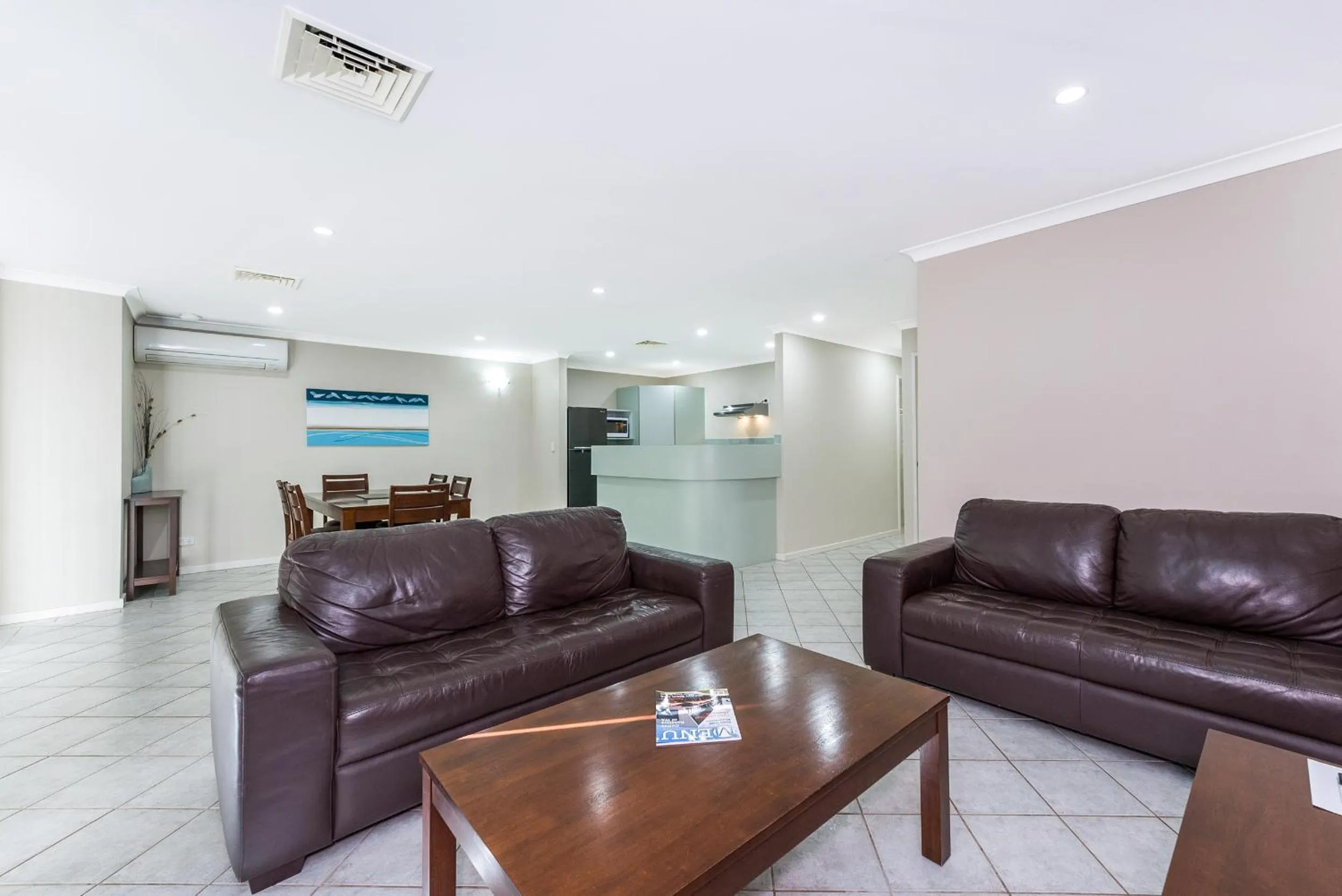 Living room in Mandurah Quay Resort