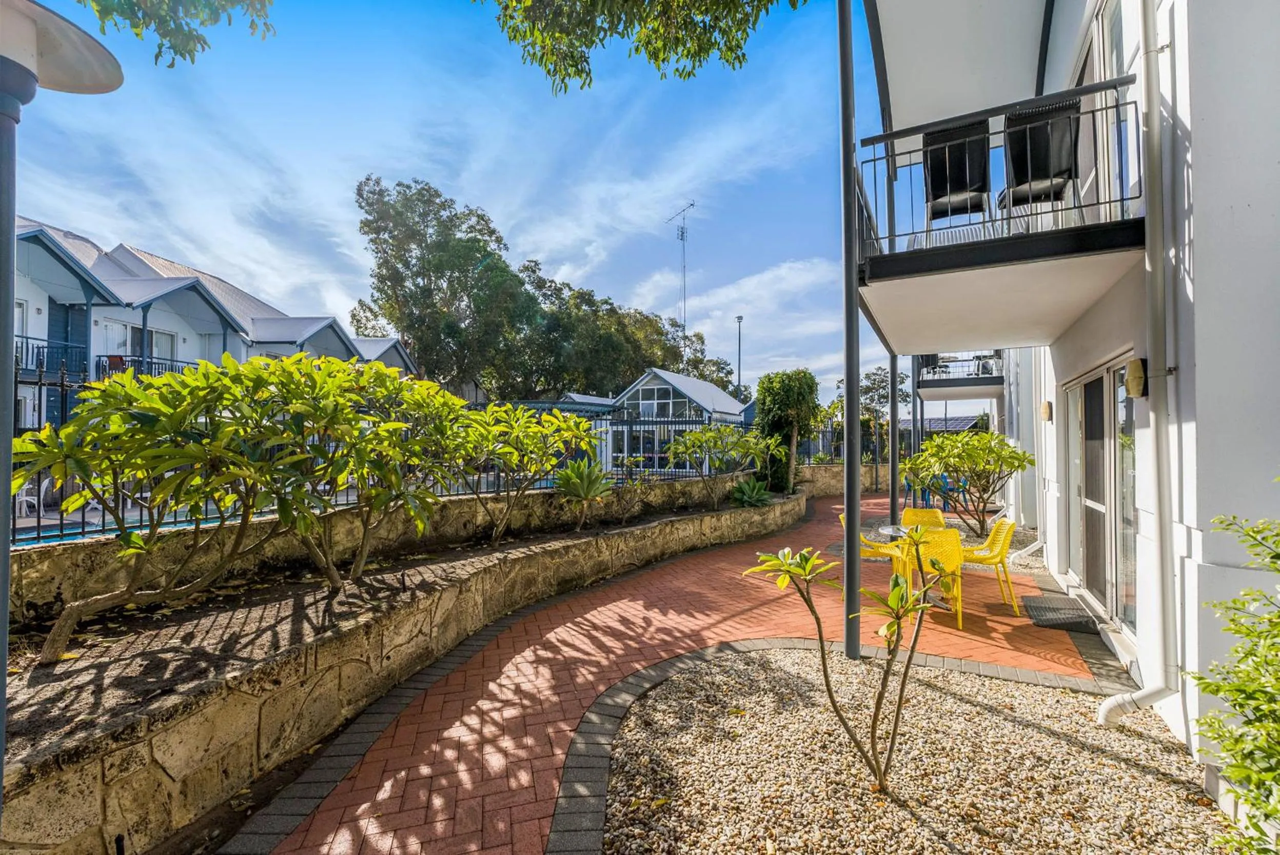 Patio in Mandurah Quay Resort