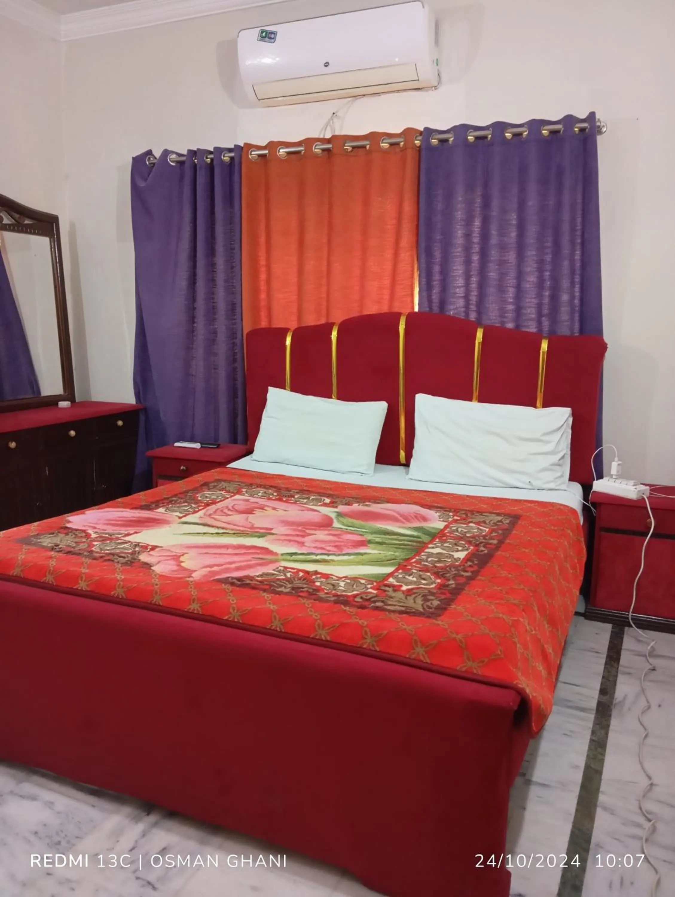 Bed in Orion International Guest House