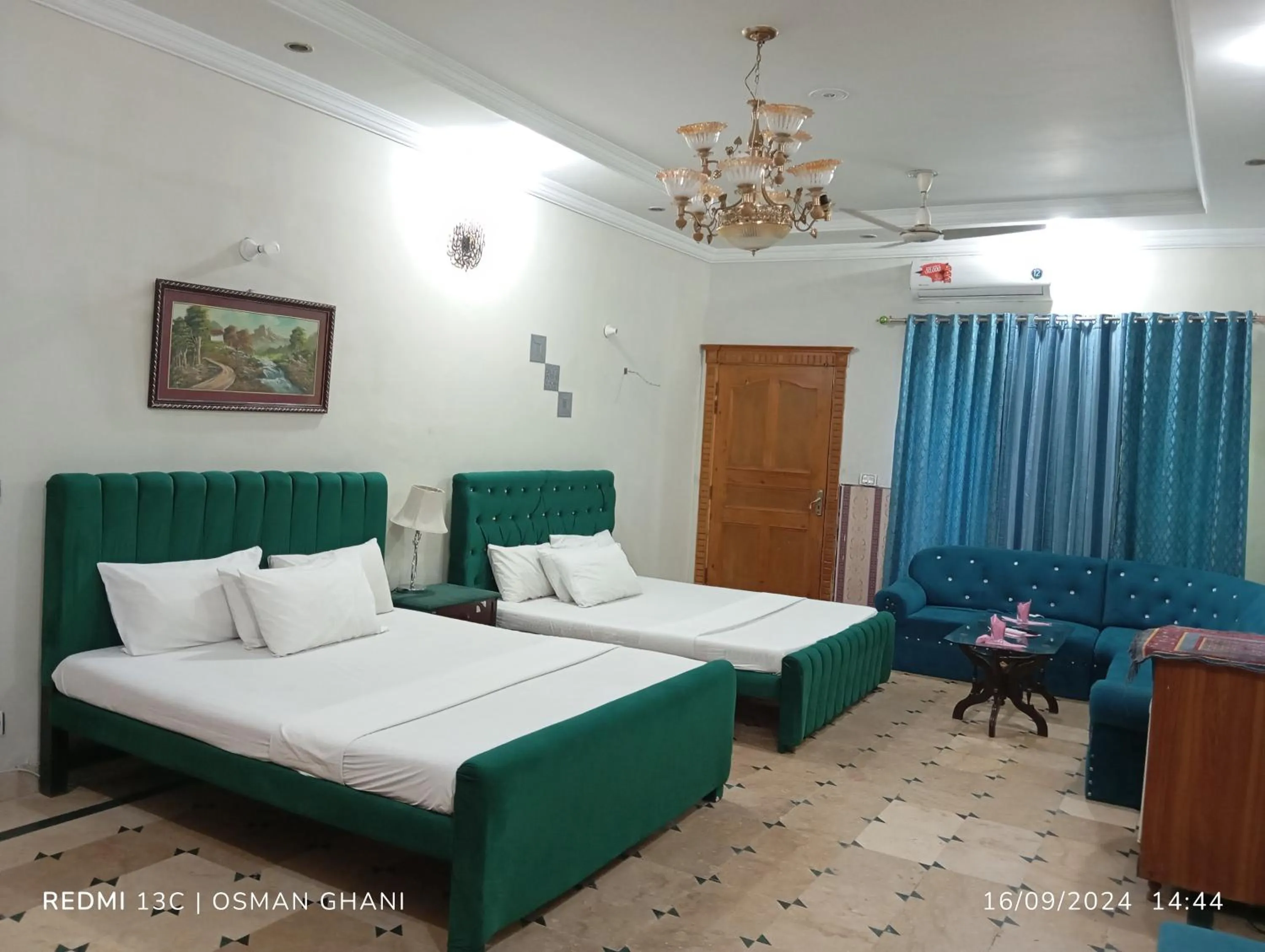 Bed in Orion International Guest House