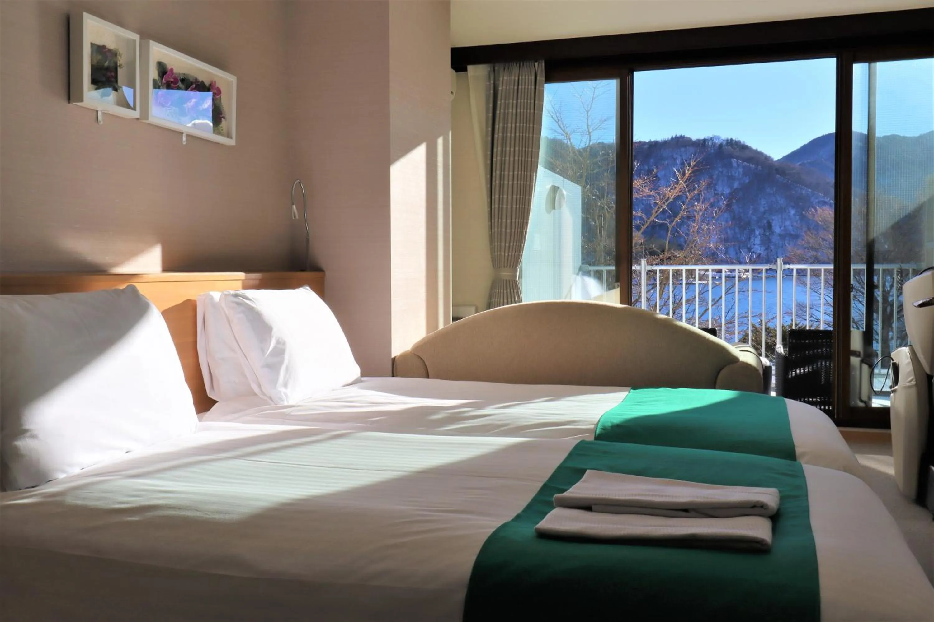 Bed in Hatago Nagomi