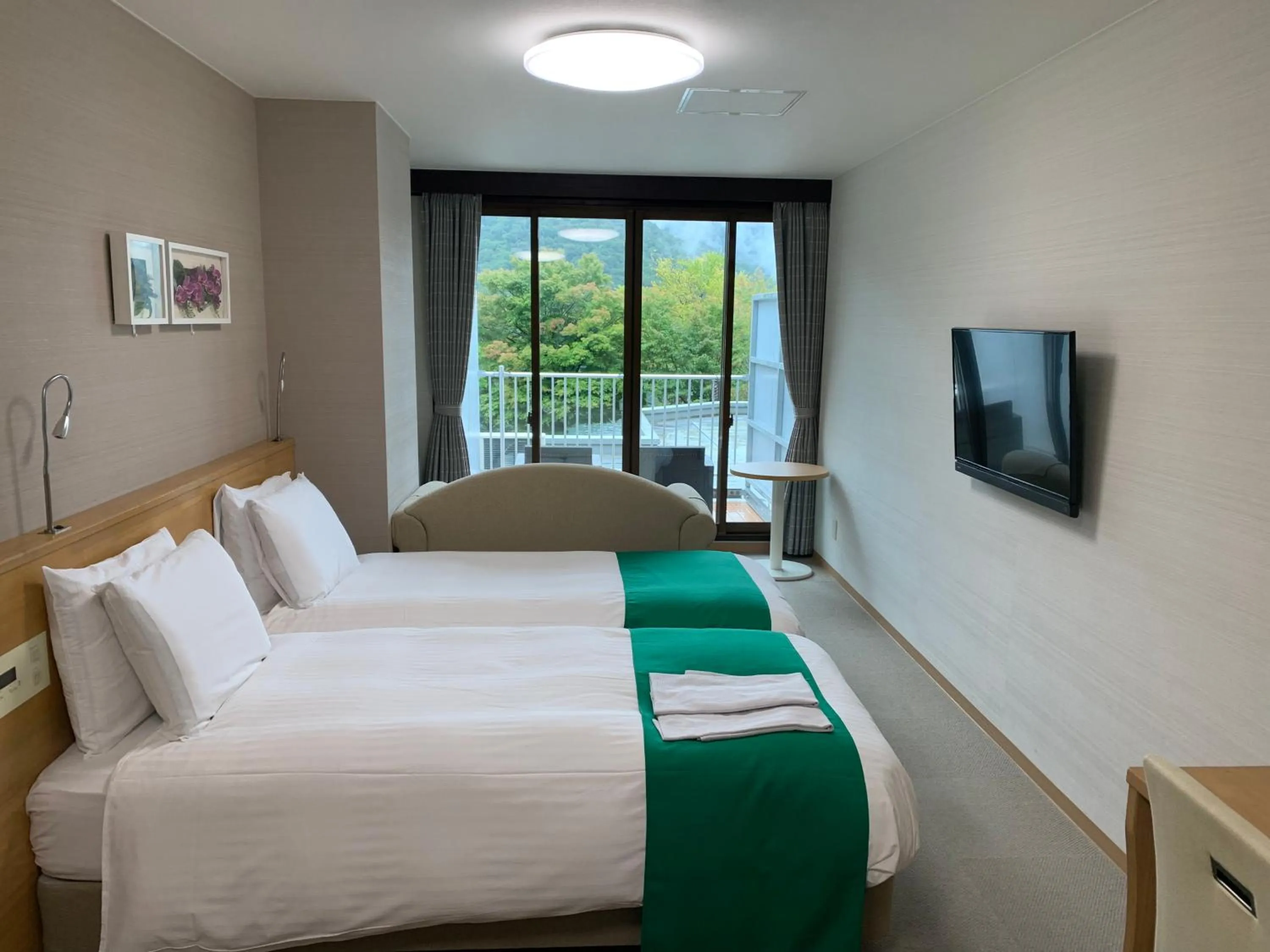 Bed in Hatago Nagomi