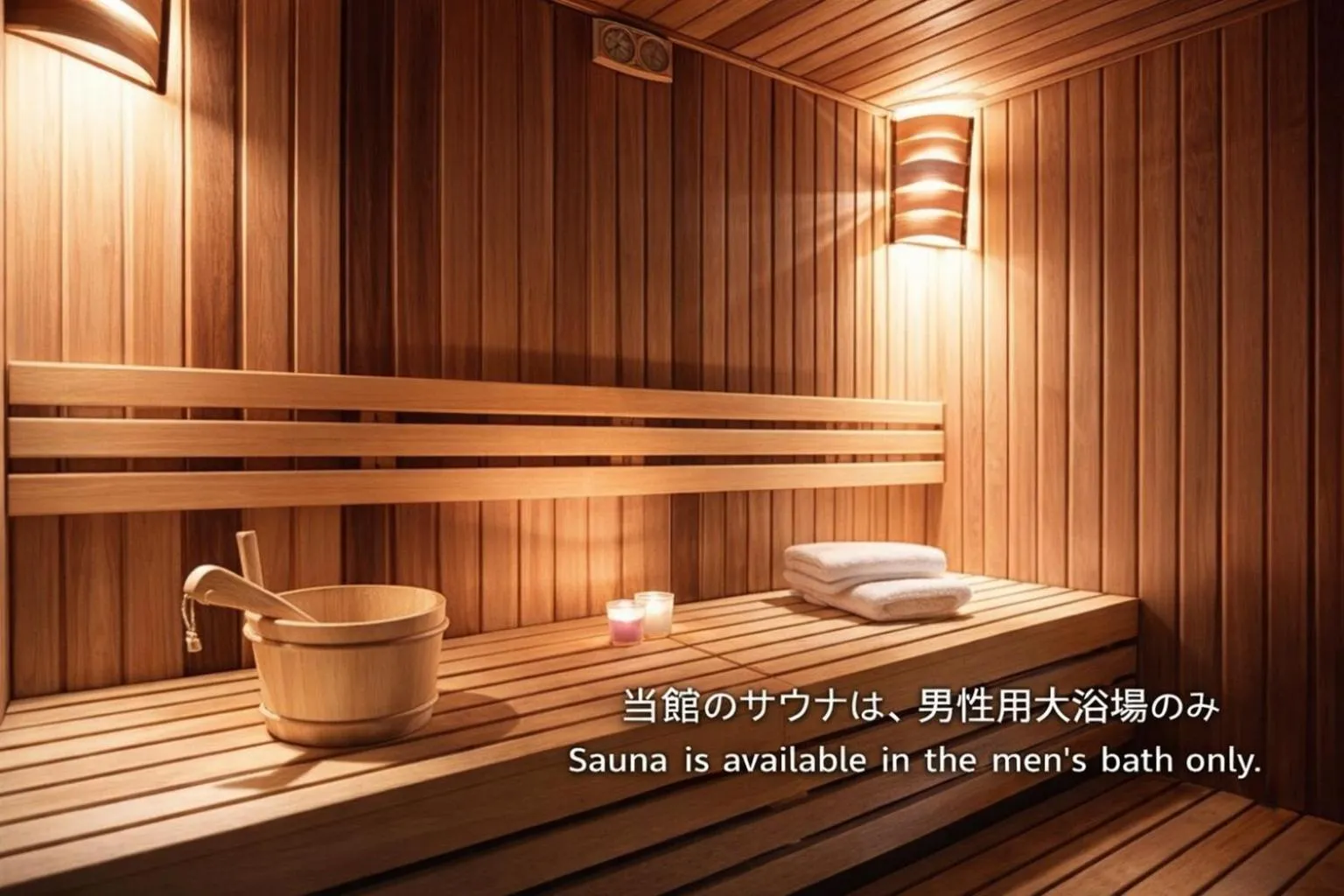 Sauna in HOTEL HILLARYS Akasaka