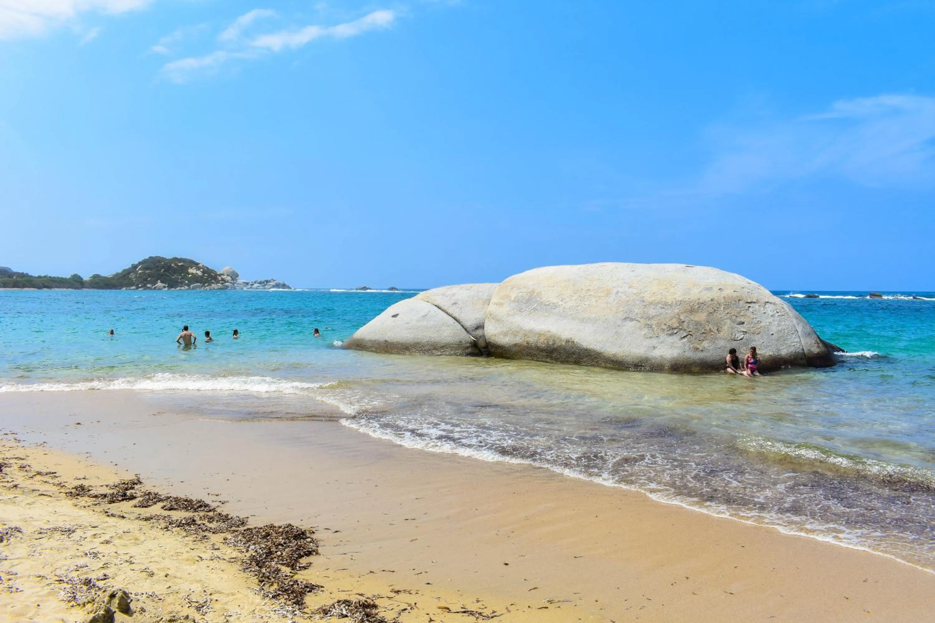 Beach in Ecohotel Yachay Dentro del Parque Tayrona Inside Tayrona Park