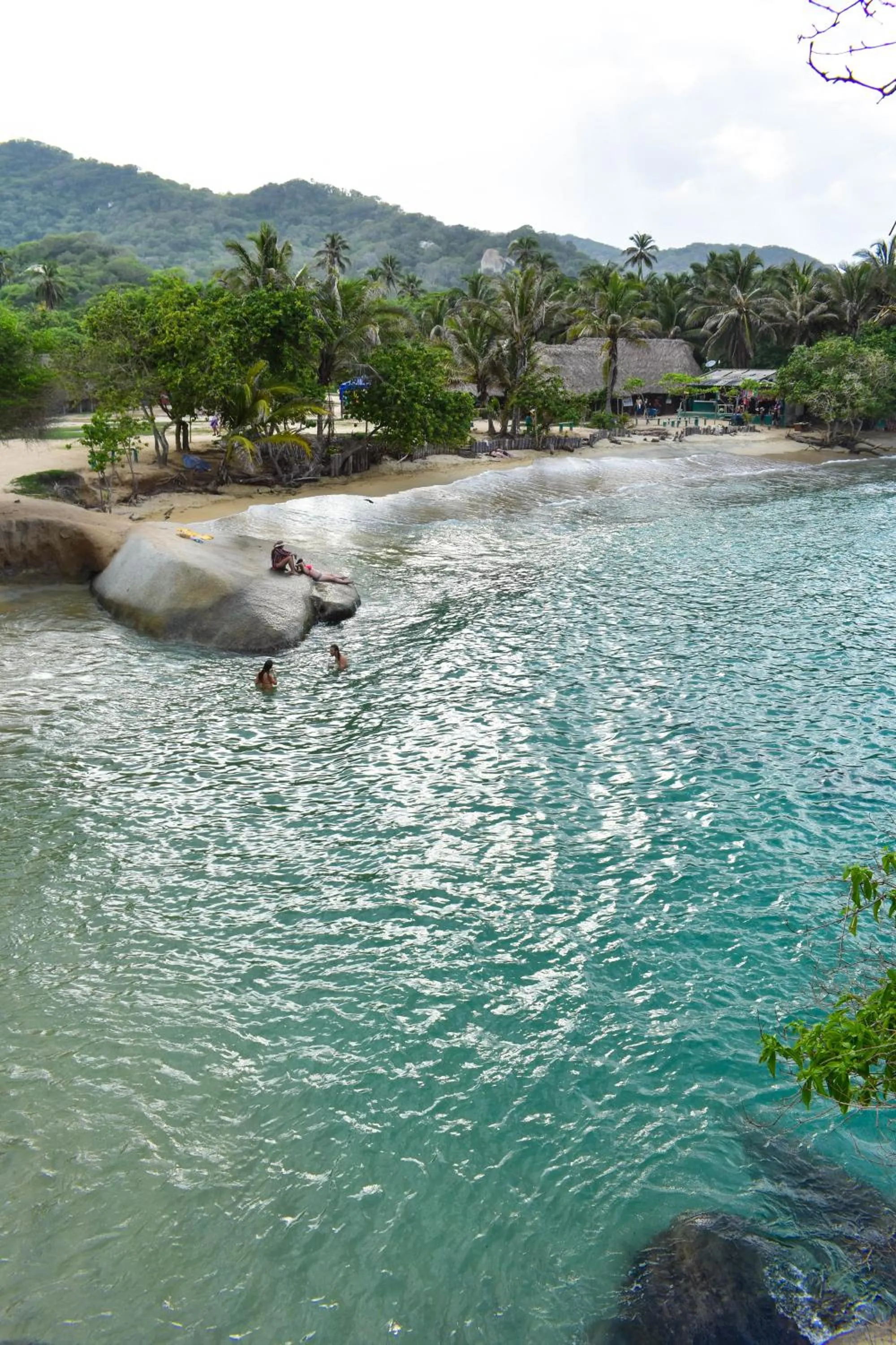 Beach in Ecohotel Yachay Dentro del Parque Tayrona Inside Tayrona Park