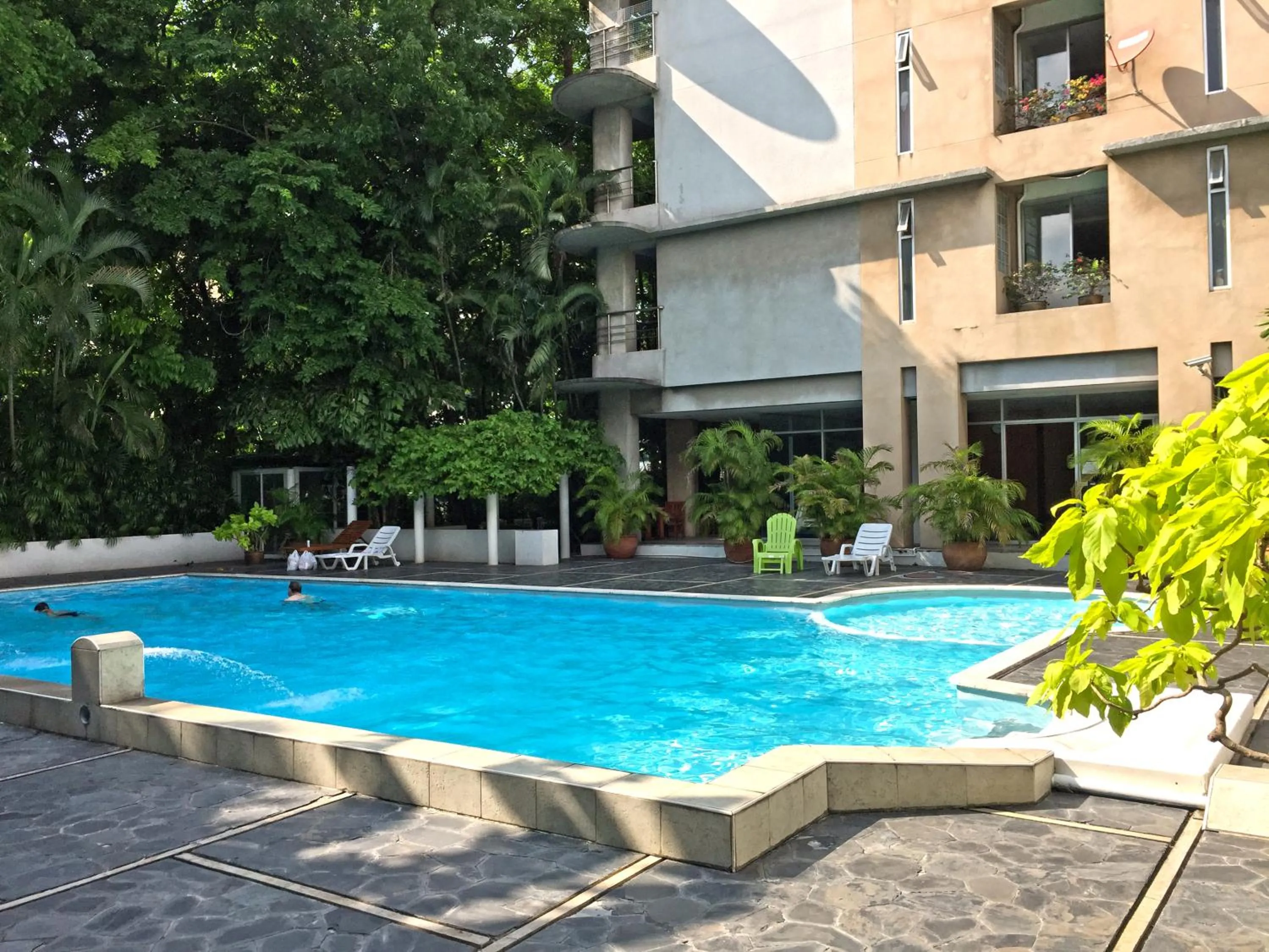 Swimming pool in Rio Monte Residence
