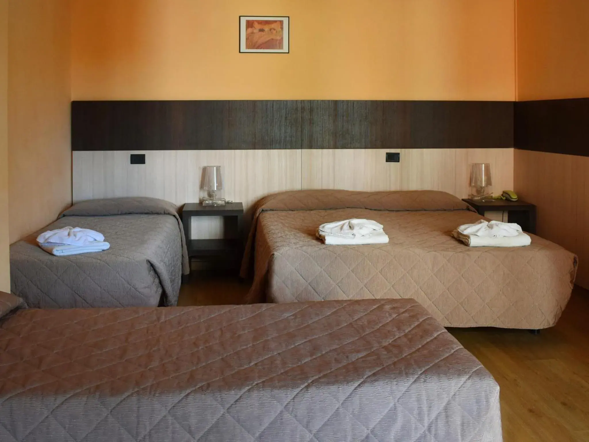 Bedroom, Bed in Hotel Bamby Bedroom, Bed in Hotel Bamby