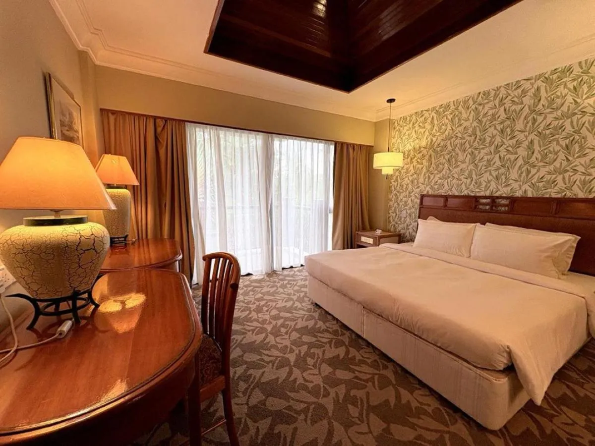 Bed in Tiara Labuan Hotel