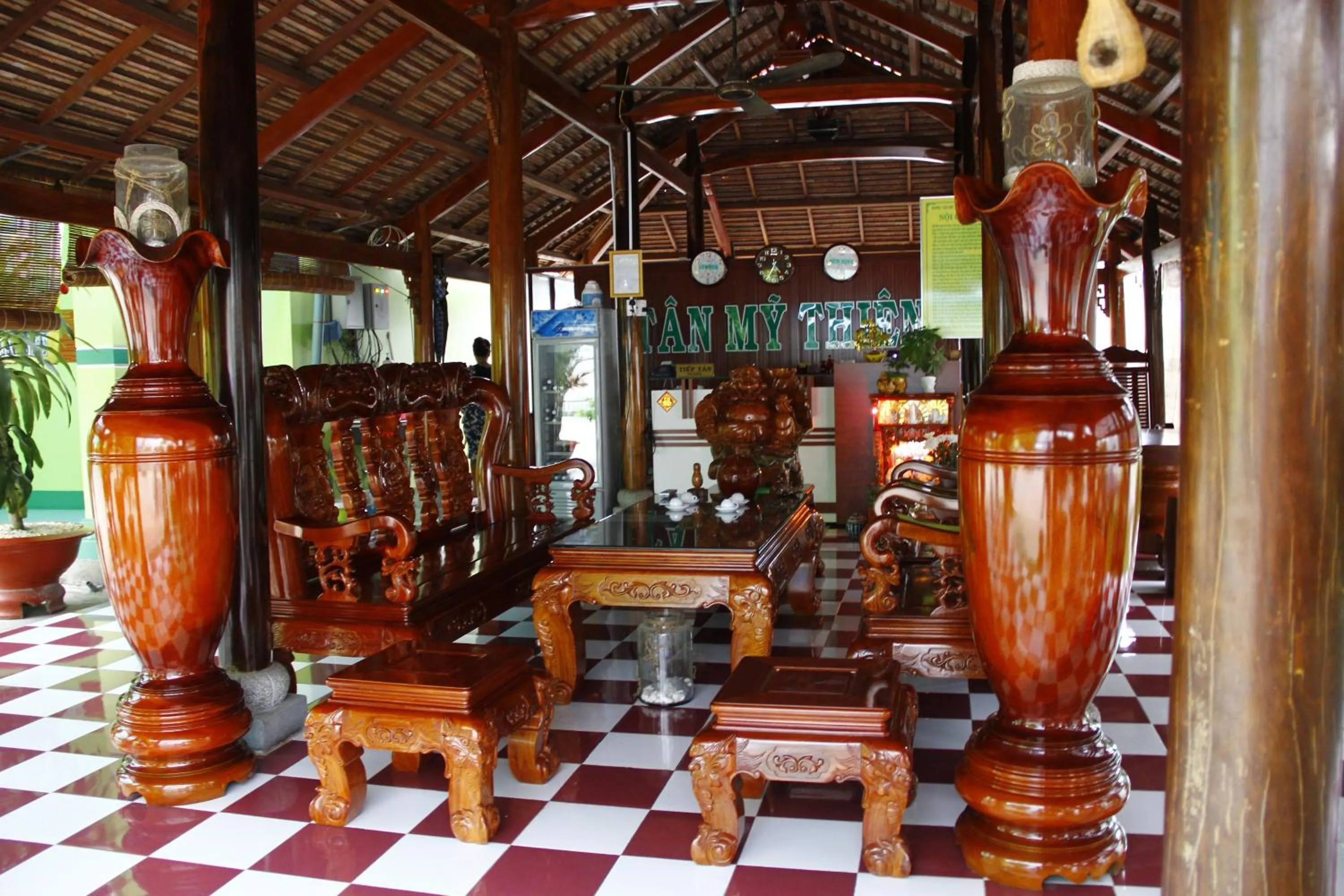 Lobby or reception in Tan My Thien Hotel