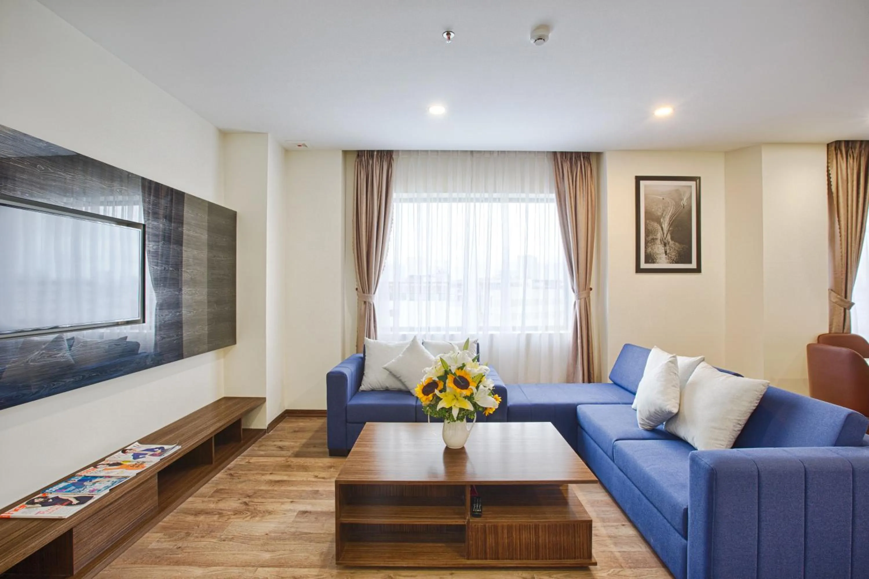 Living room in Central Hotel & Spa Danang
