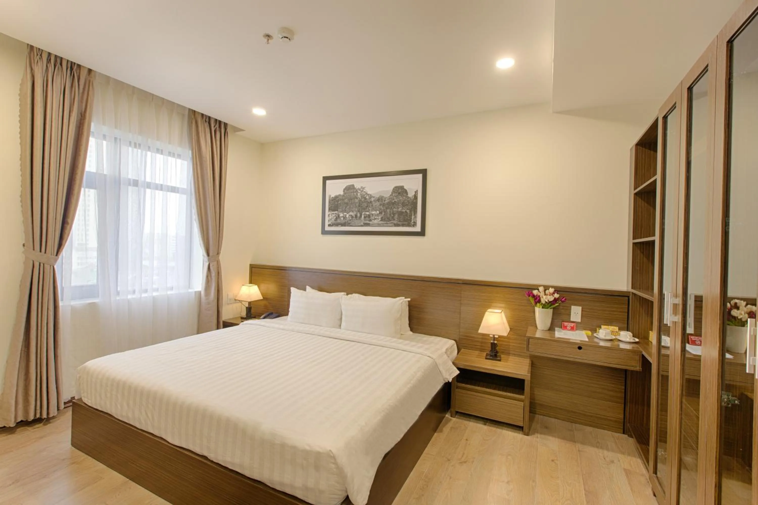 Bedroom, Bed in Central Hotel & Spa Danang