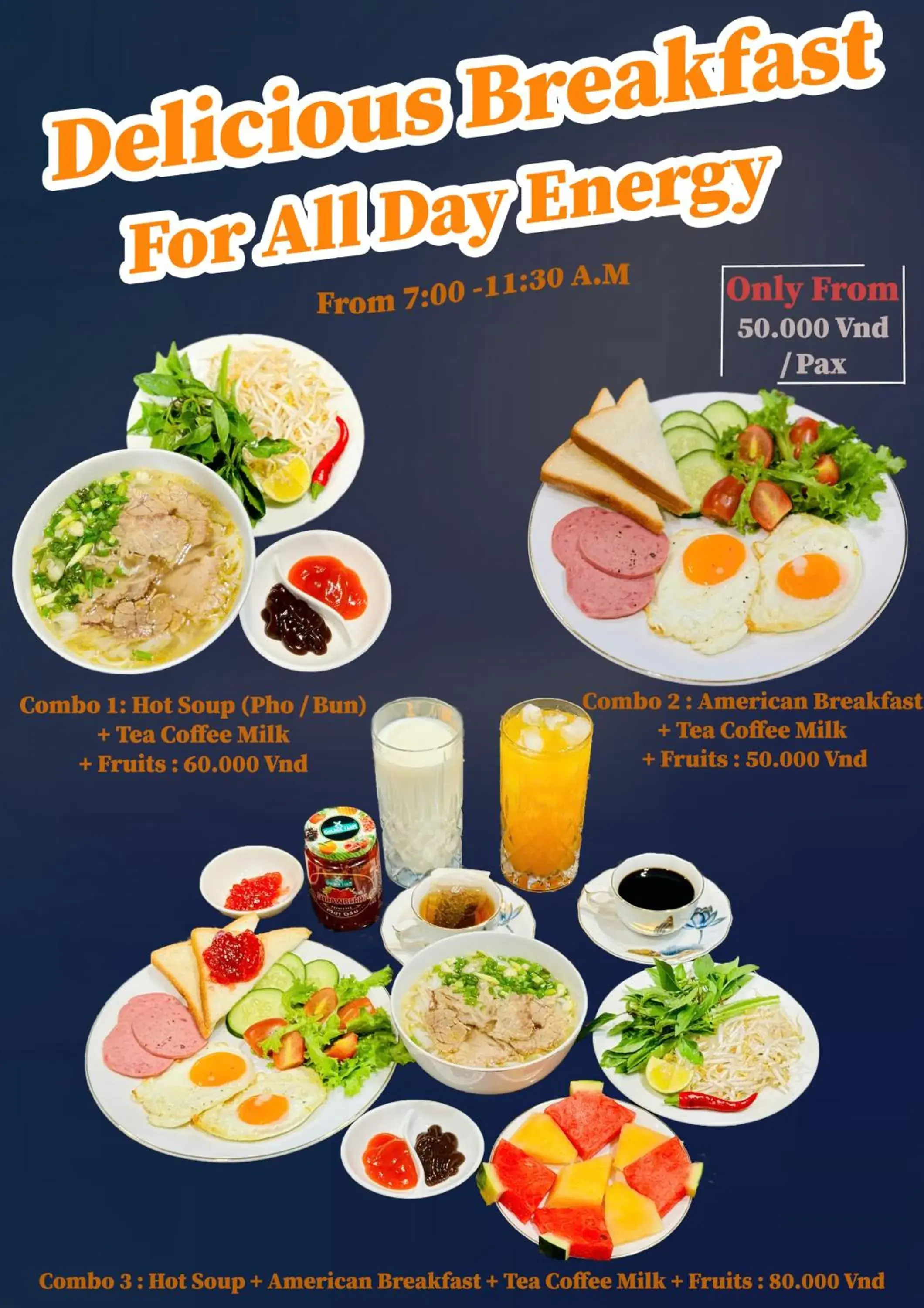 Breakfast in Central Hotel & Spa Danang Breakfast in Central Hotel & Spa Danang