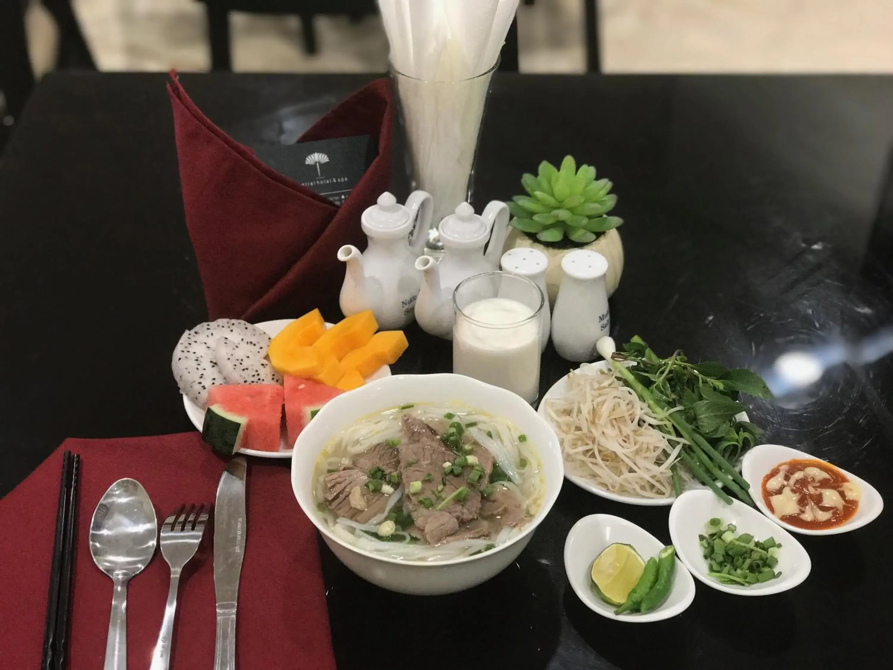Breakfast in Central Hotel & Spa Danang Breakfast in Central Hotel & Spa Danang