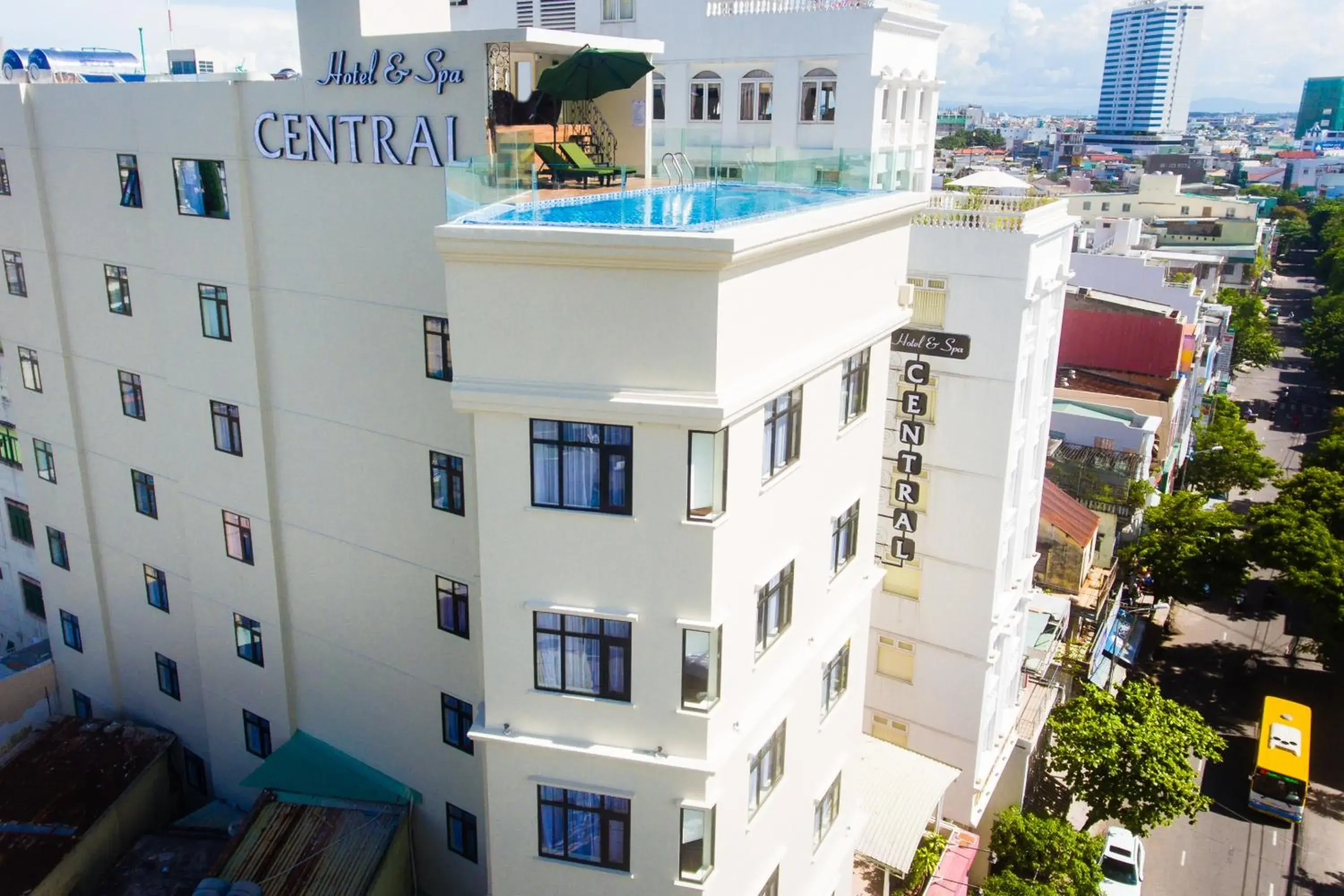 Bird's eye view in Central Hotel & Spa Danang Bird's eye view in Central Hotel & Spa Danang