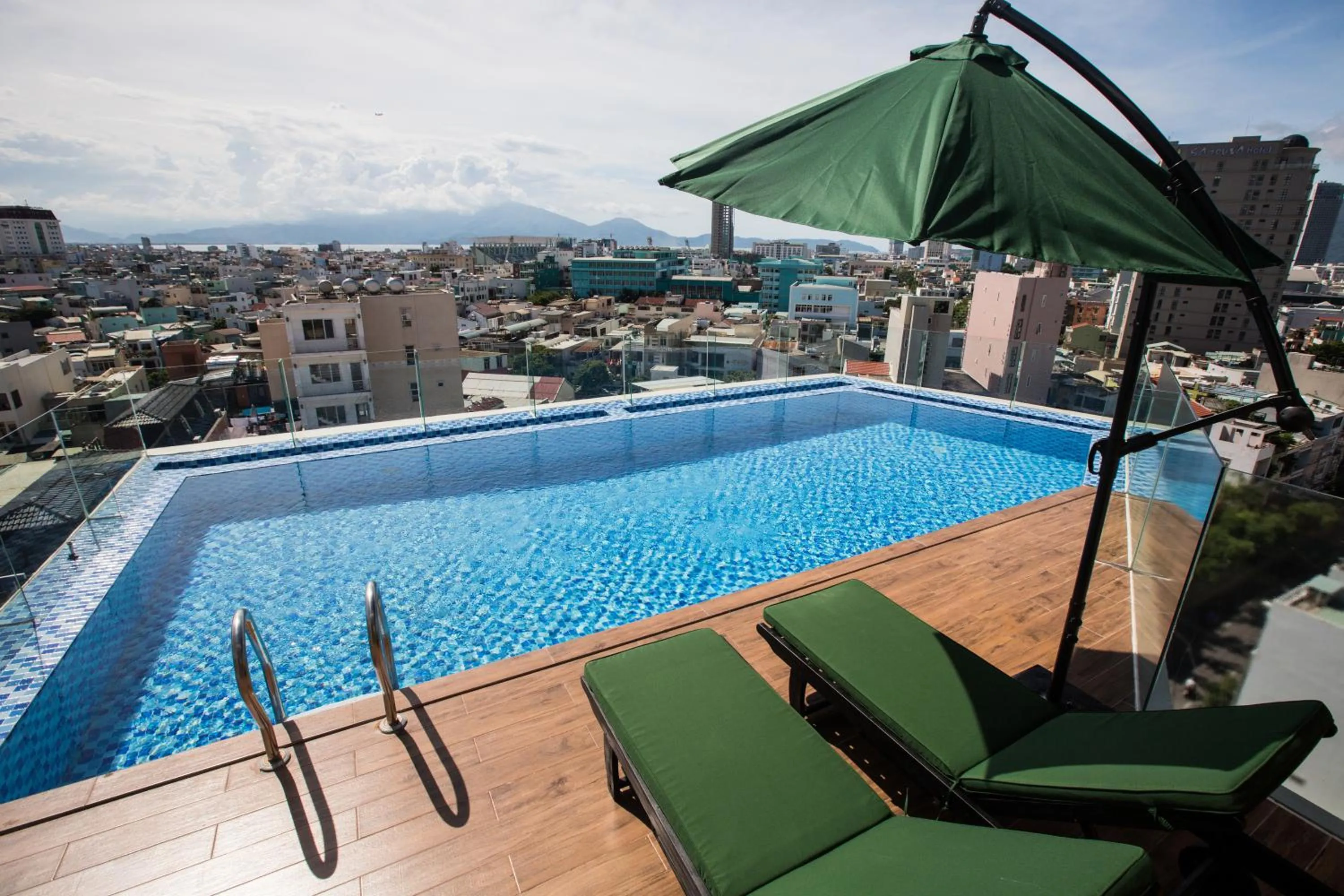 Swimming pool in Central Hotel & Spa Danang