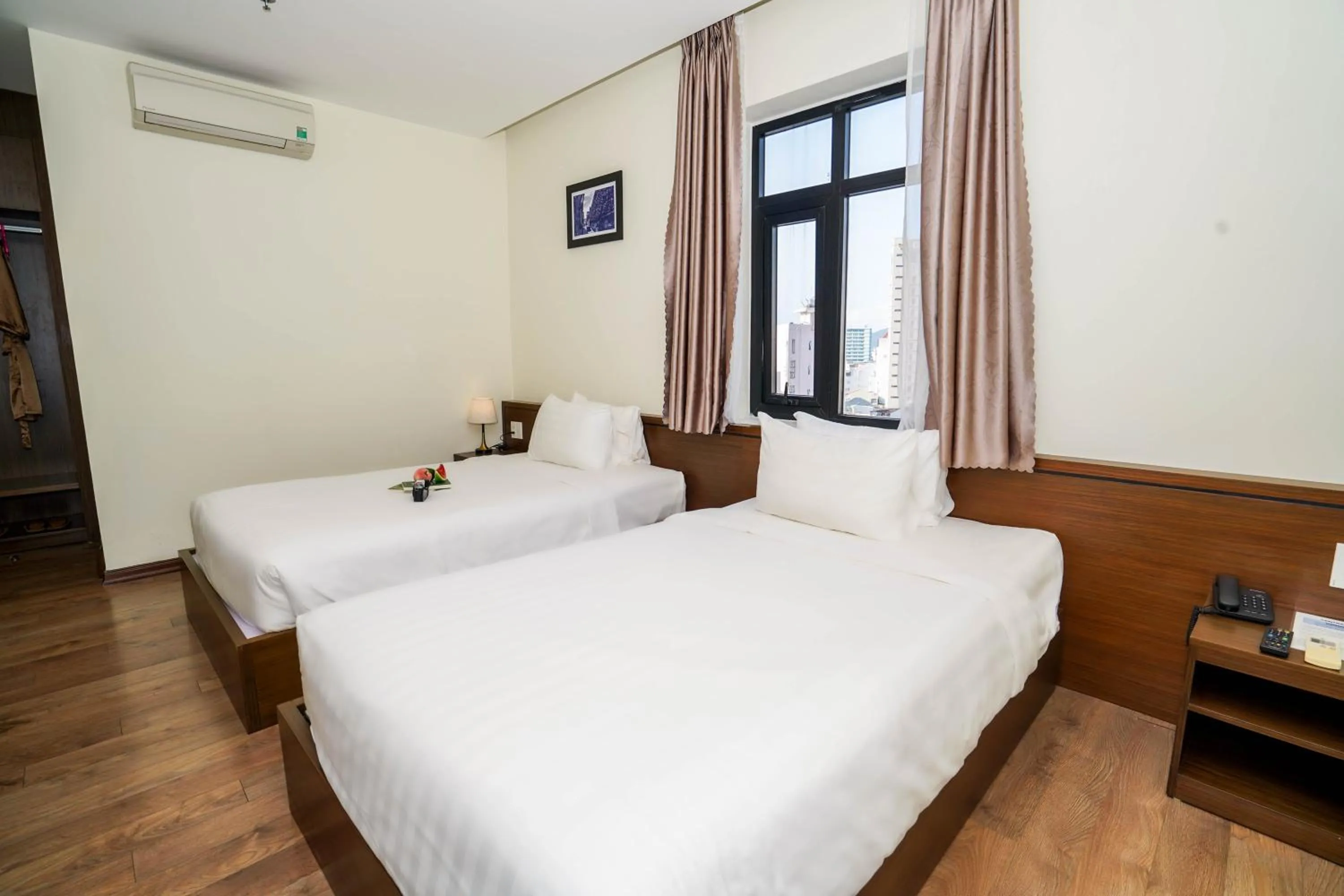 Bed in Central Hotel & Spa Danang