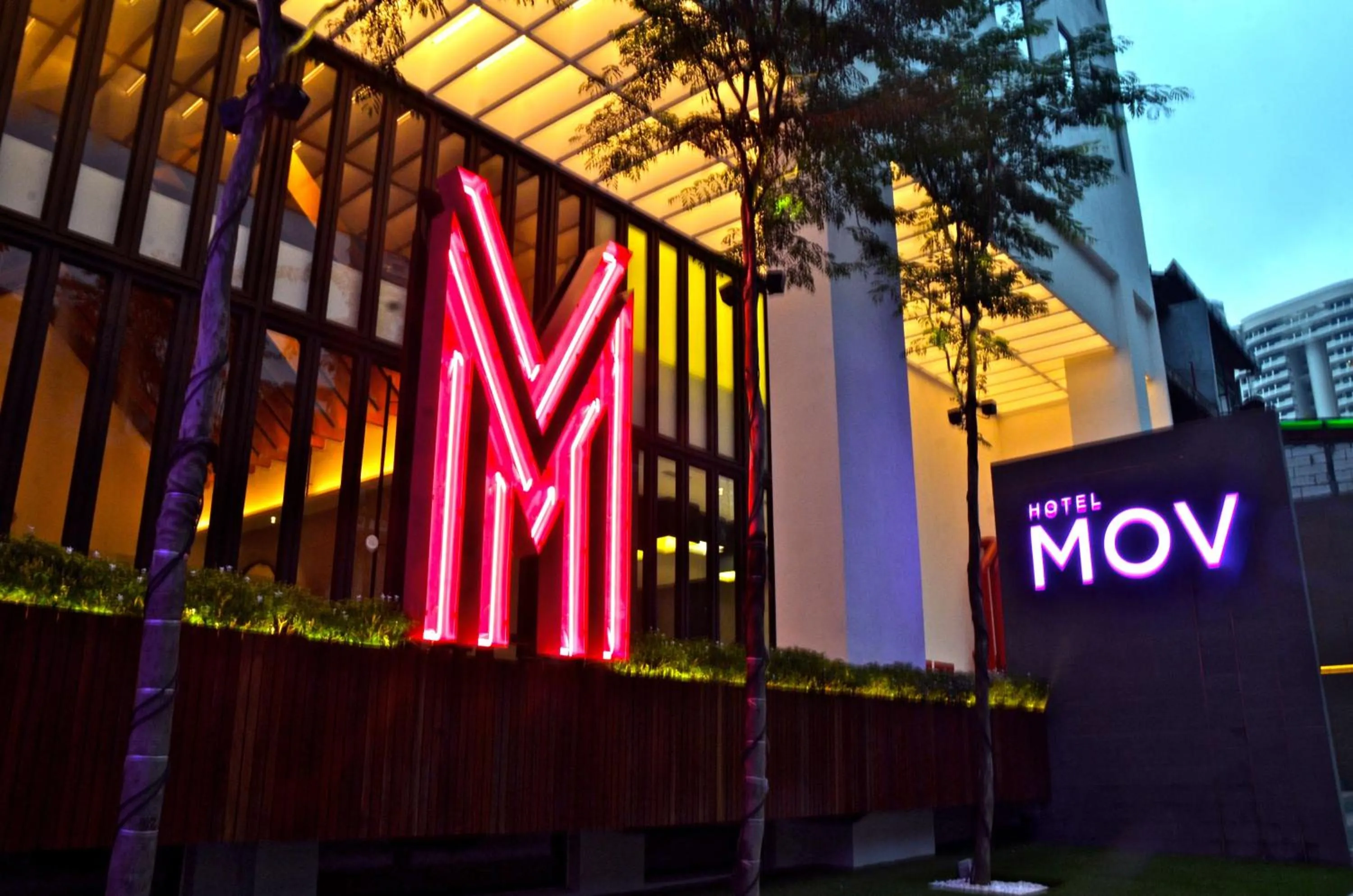 Facade/entrance in MOV Hotel Kuala Lumpur
