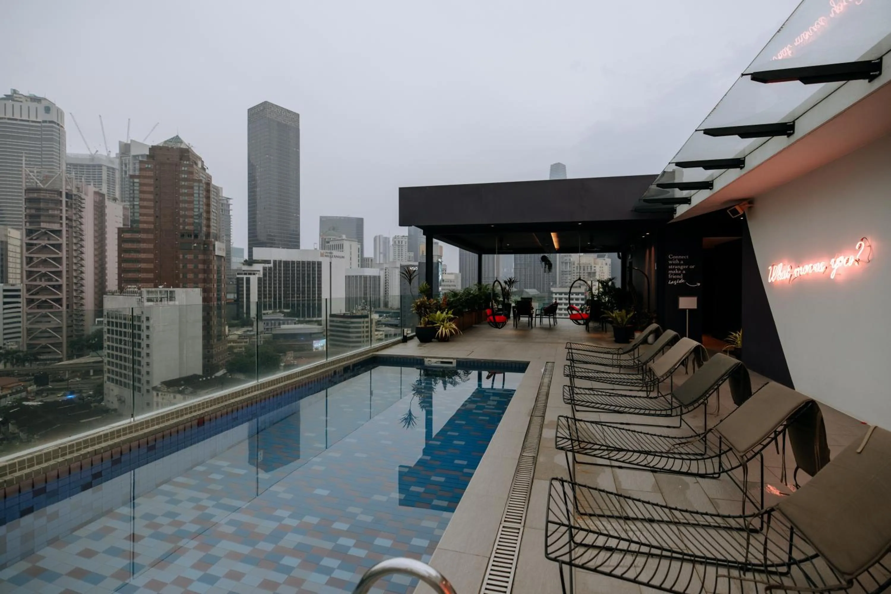 Swimming pool in MOV Hotel Kuala Lumpur