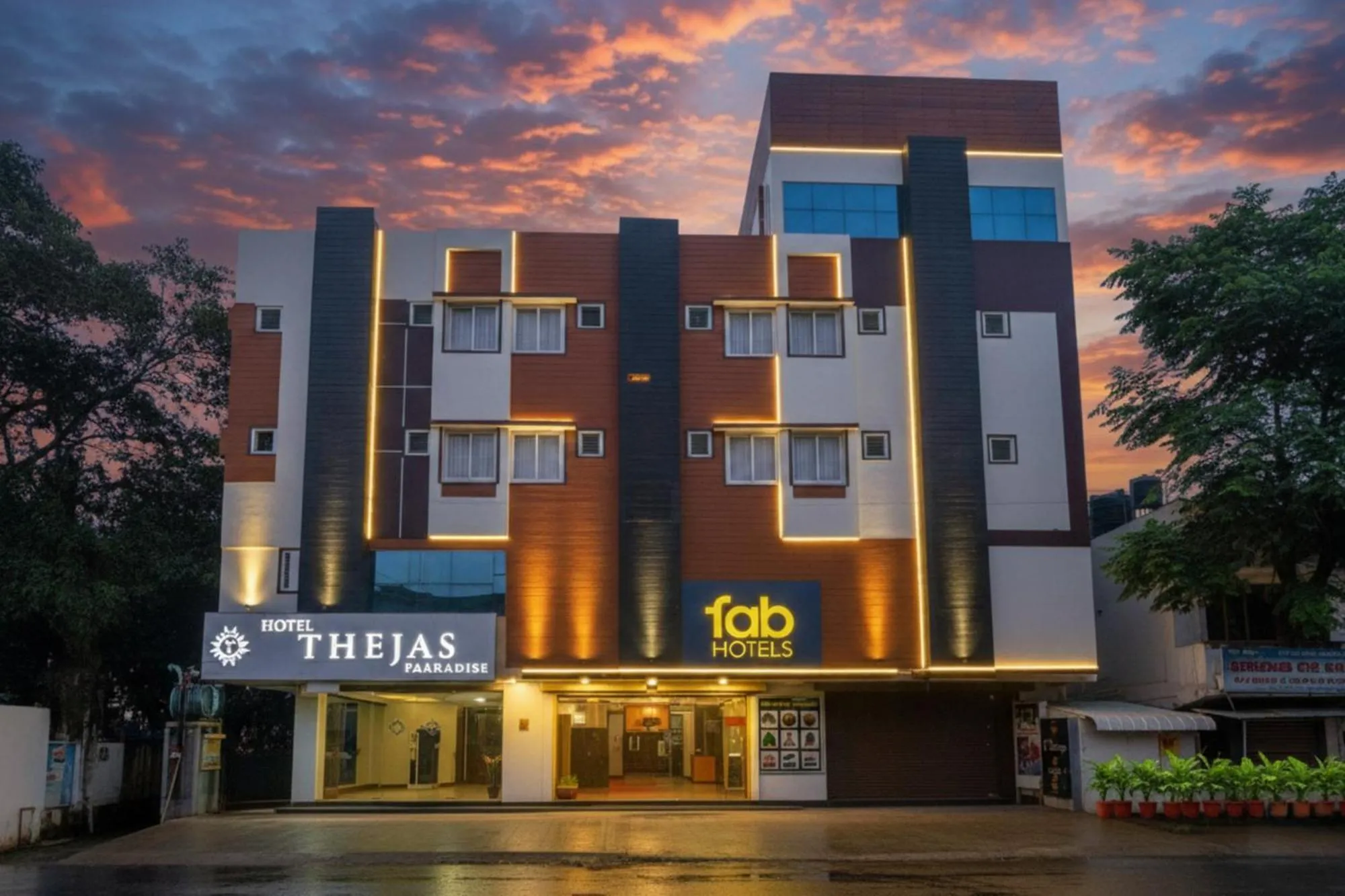 Property building in FabHotel Thejas Paaradise - Nr Coimbatore Institute of Technology