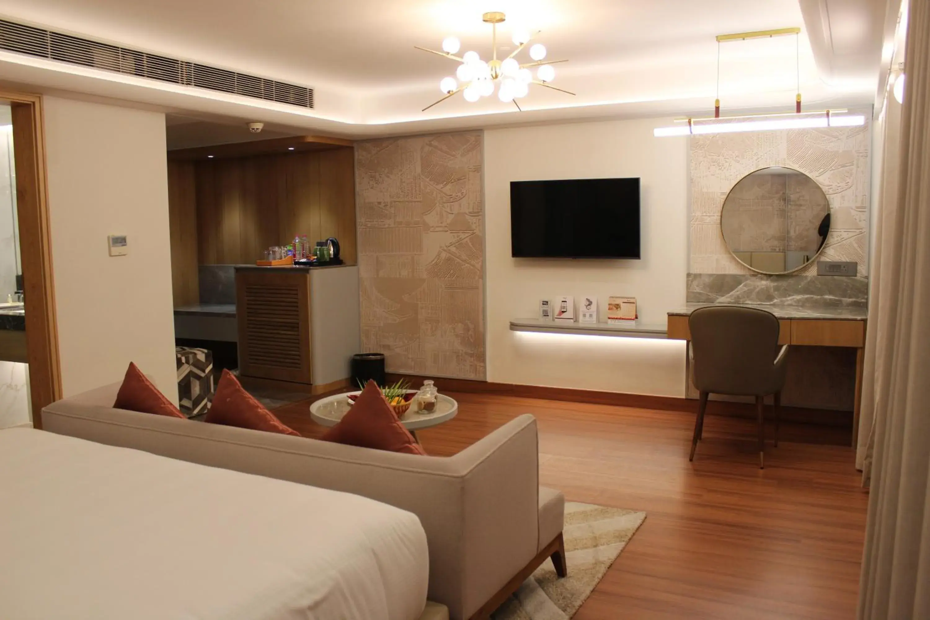 Bed in Pride Plaza Hotel, Ahmedabad Bed in Pride Plaza Hotel, Ahmedabad