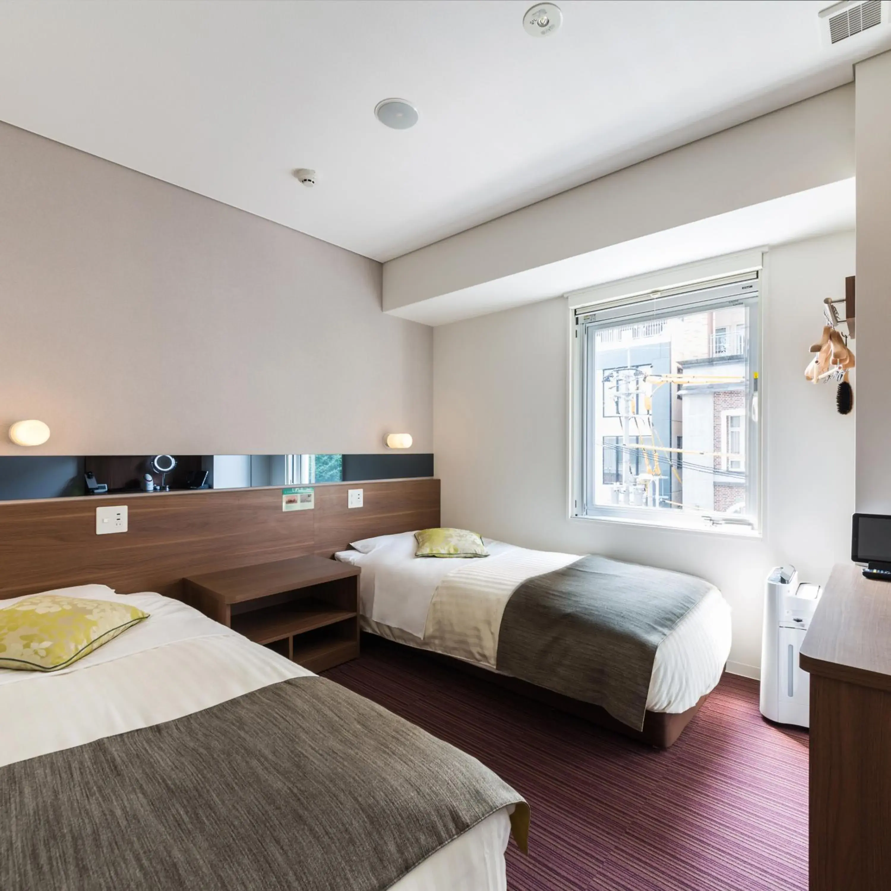 Bed in Super Hotel Premier Hakataeki Bed in Super Hotel Premier Hakataeki