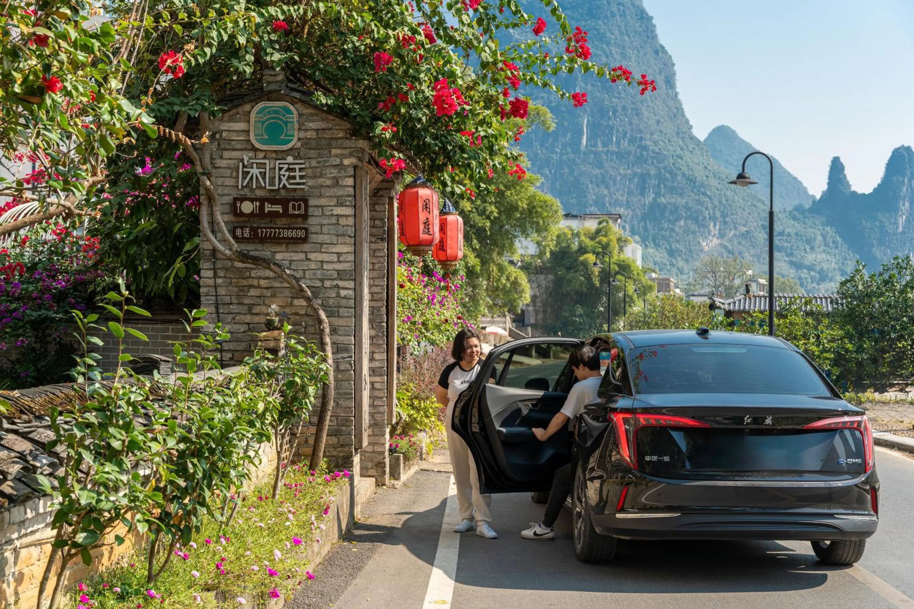 Property building in Leisure Courtyard Hotel Yangshuo
