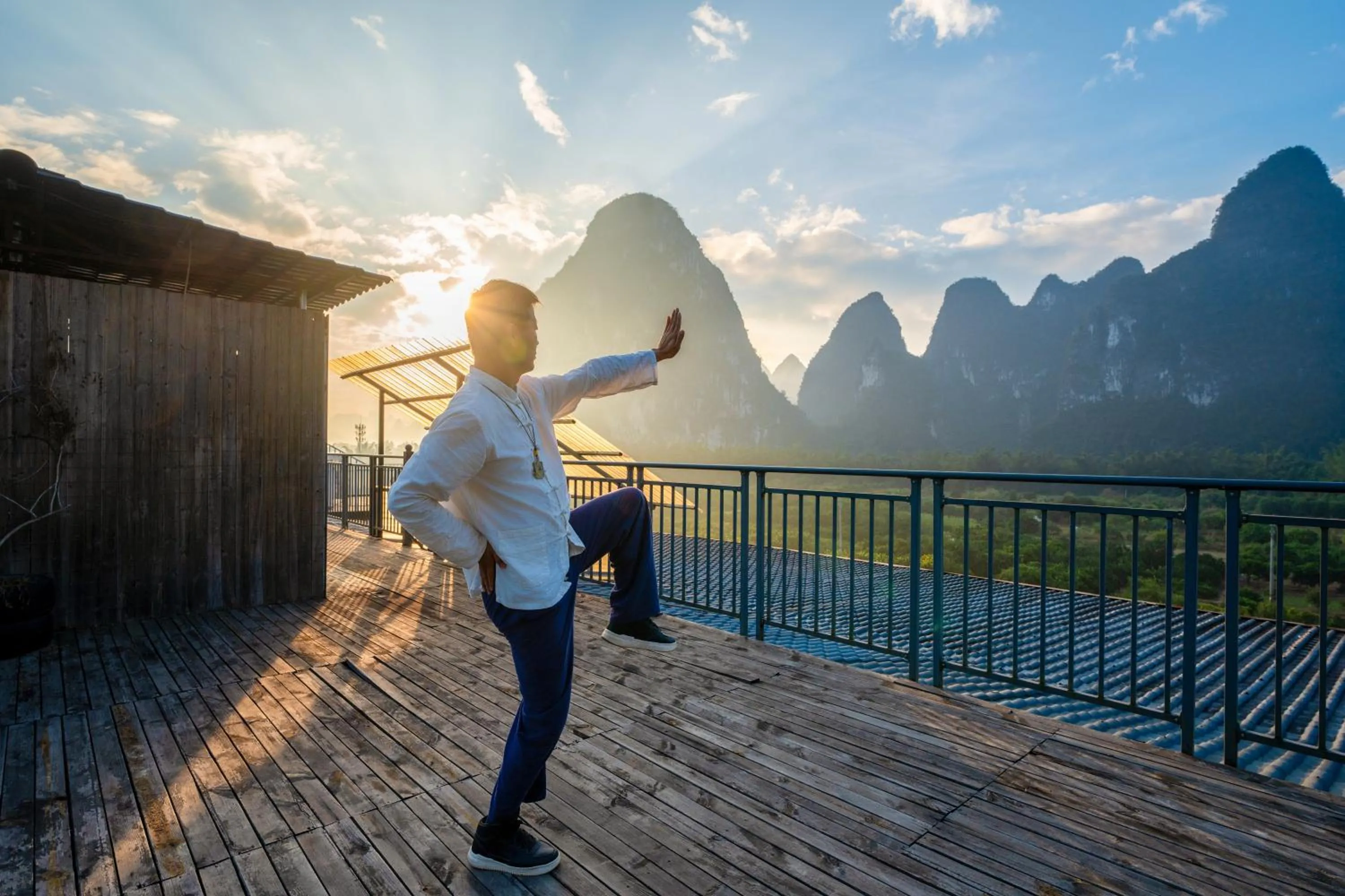 Natural landscape in Leisure Courtyard Hotel Yangshuo