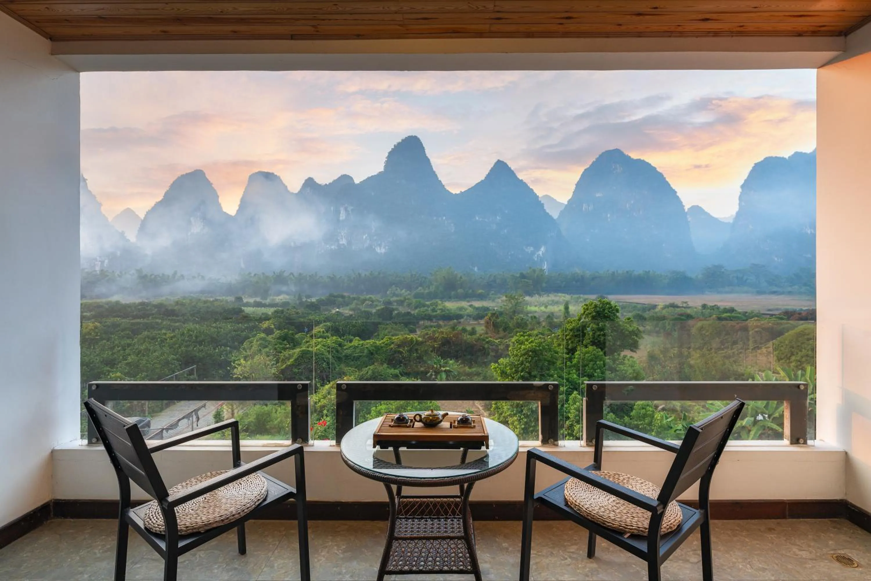 Natural landscape in Leisure Courtyard Hotel Yangshuo