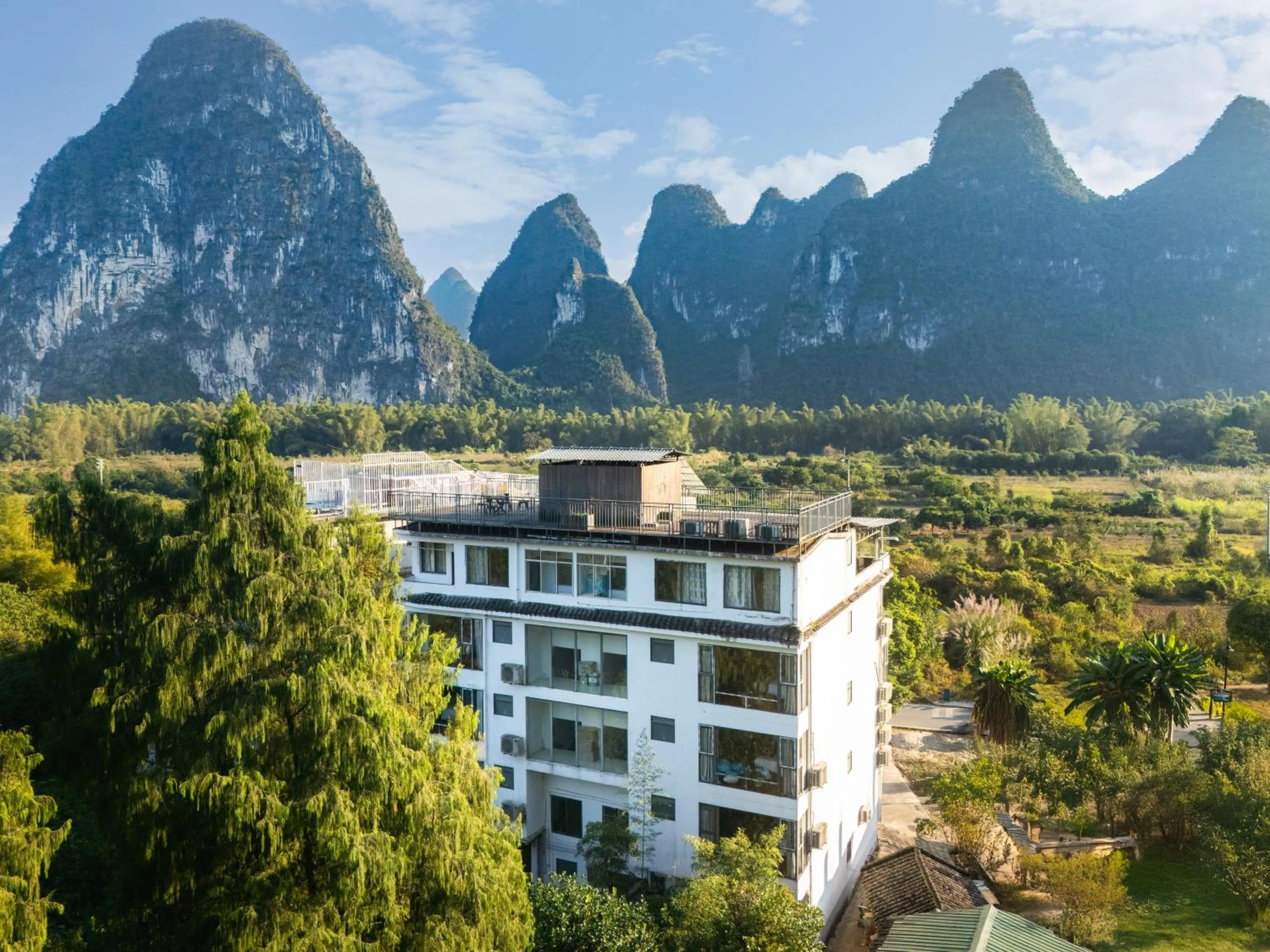 Property building in Leisure Courtyard Hotel Yangshuo