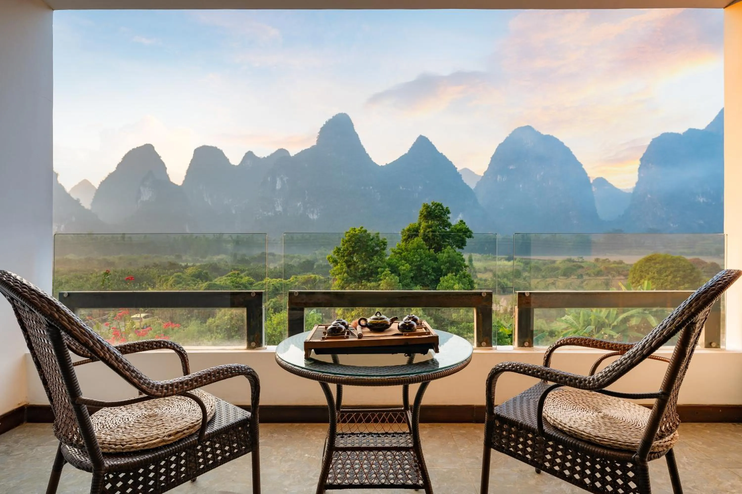 Natural landscape in Leisure Courtyard Hotel Yangshuo