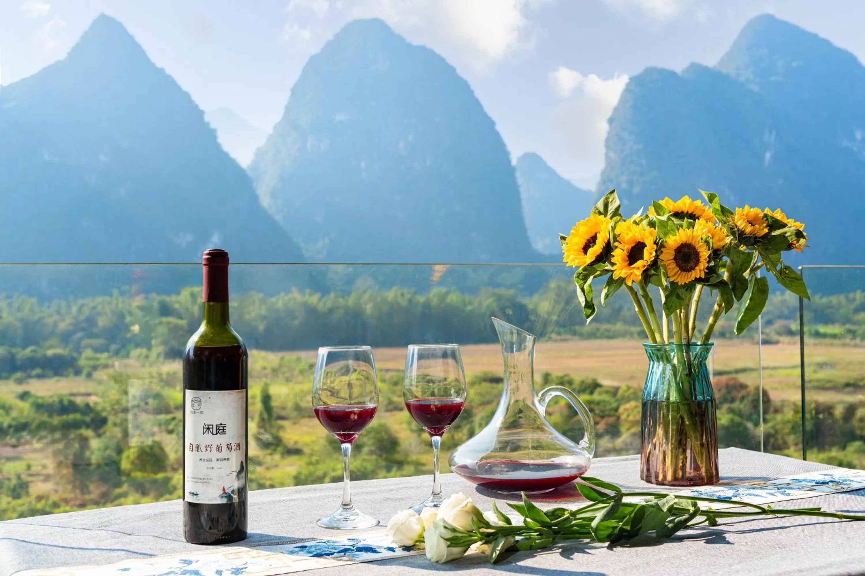 Natural landscape in Leisure Courtyard Hotel Yangshuo