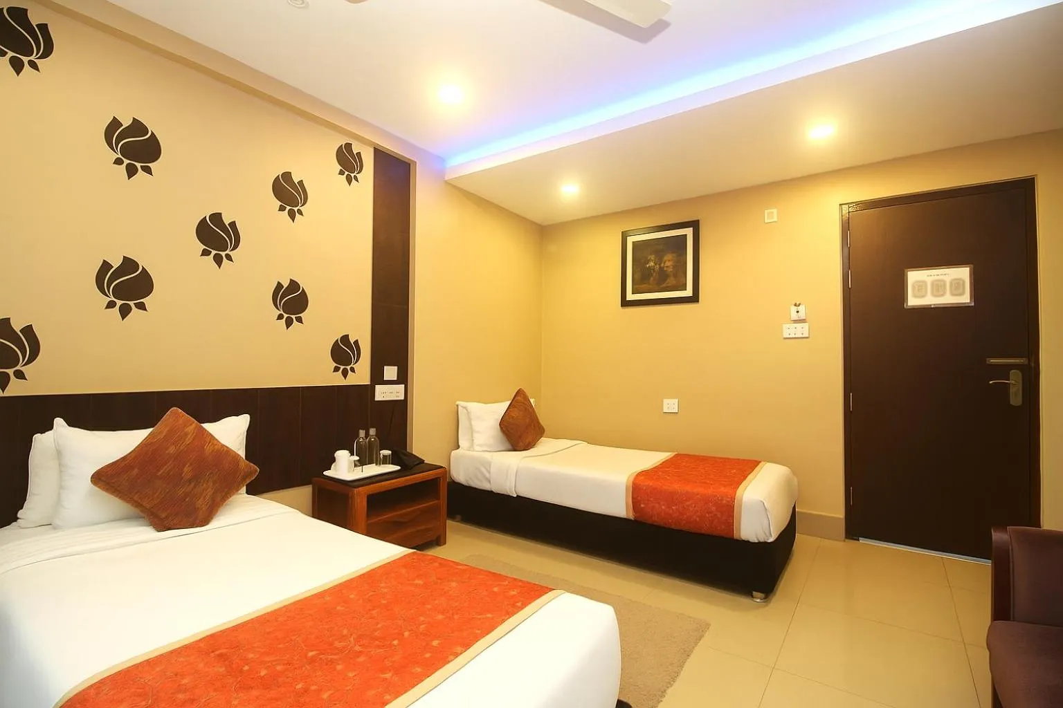 Bedroom, Bed in Central Courtyard Boutique Hotel